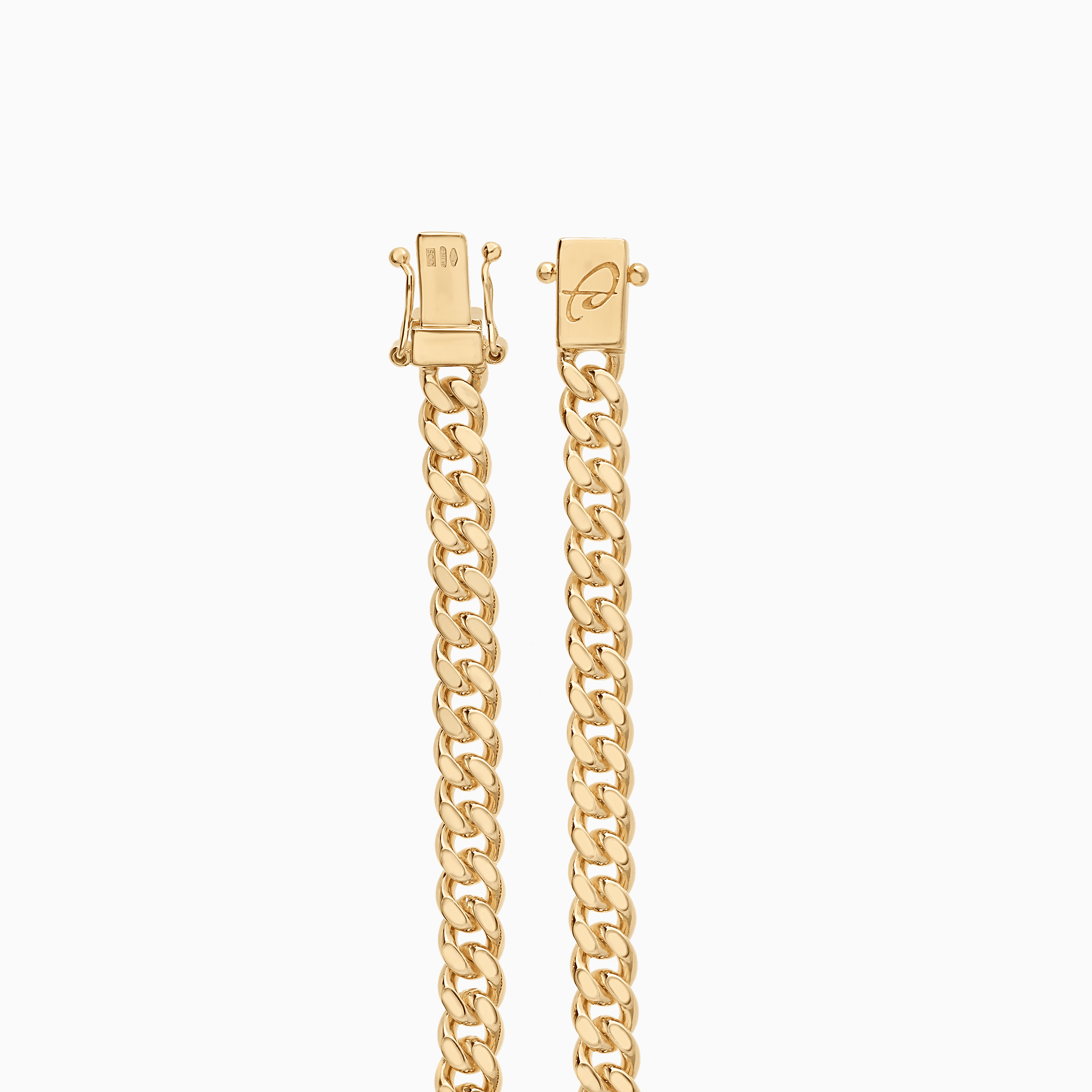 Curb bracelet 23.25g 18K gold