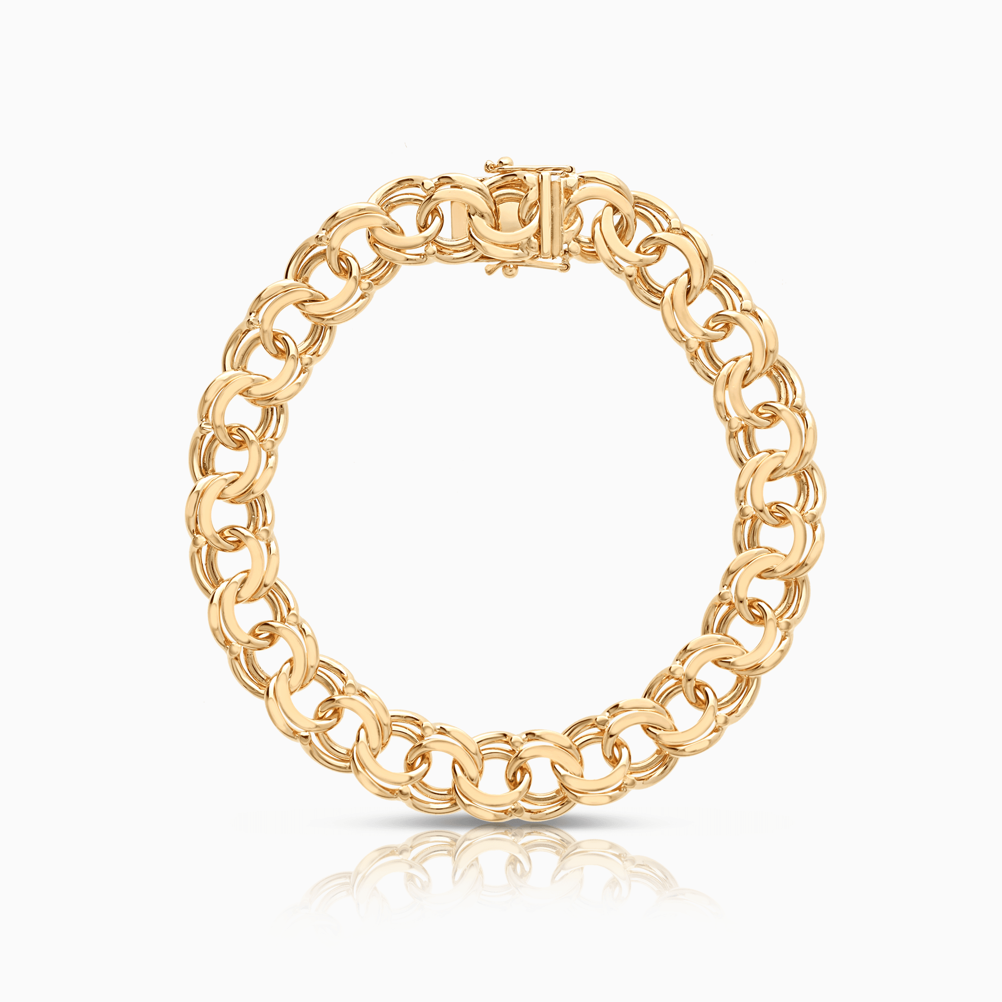 Bismarck bracelet 40.17g 18K gold