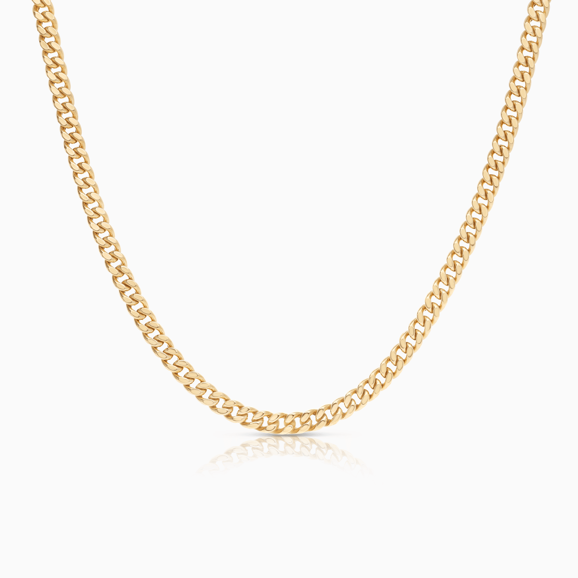 Curb chain 24.20g 18K gold