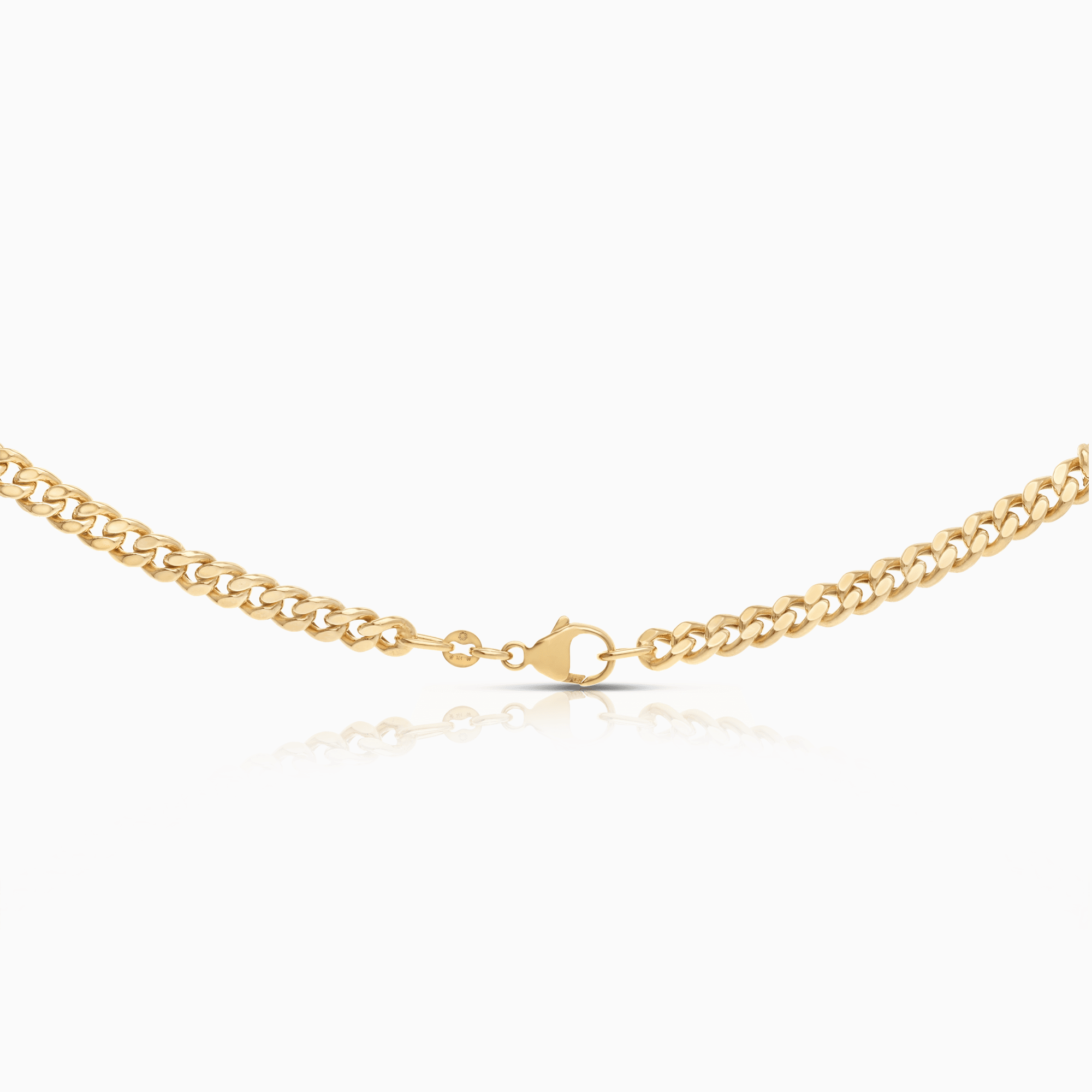Curb chain 24.20g 18K gold
