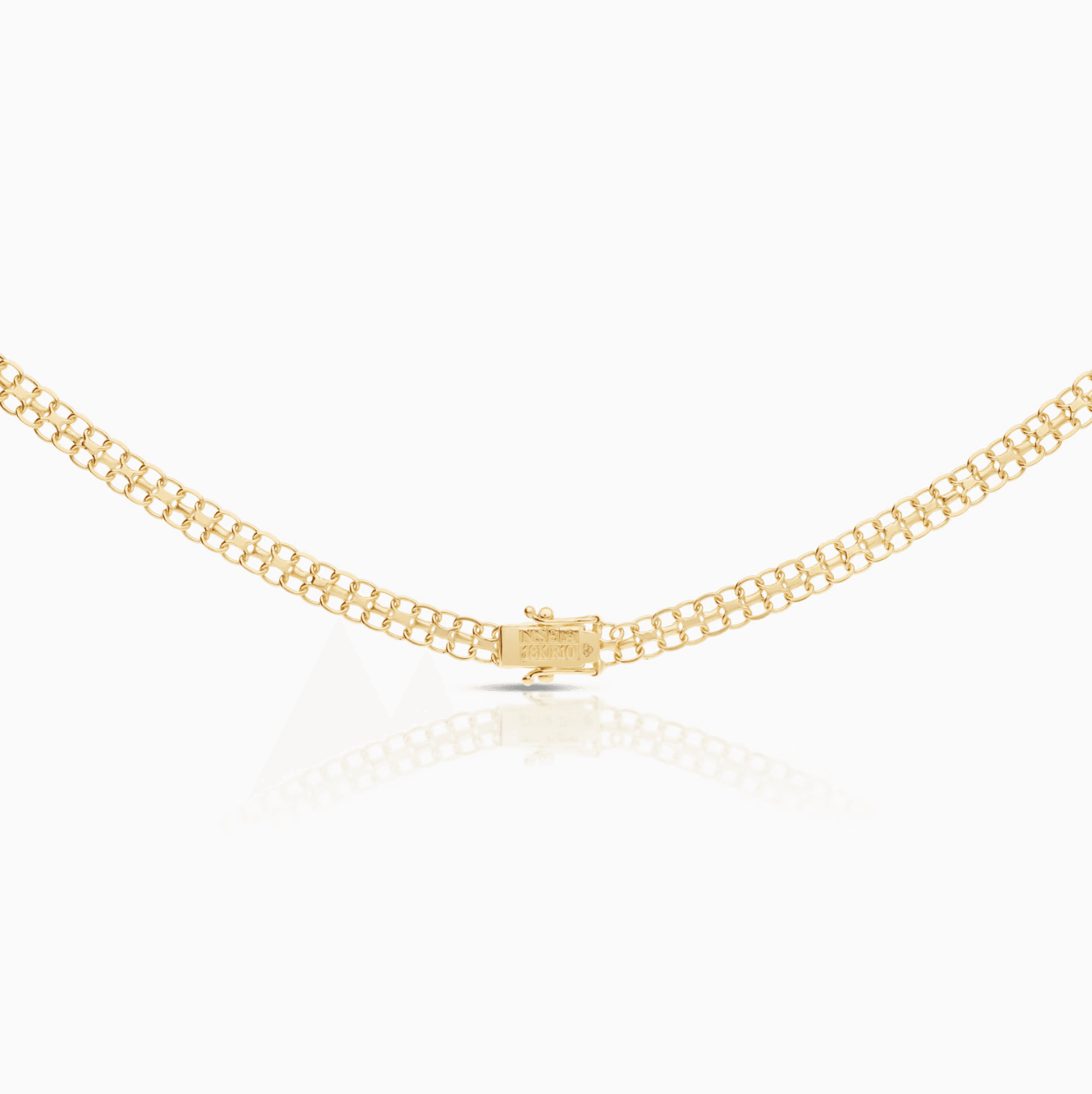 X-link necklace 16.80g 18K gold