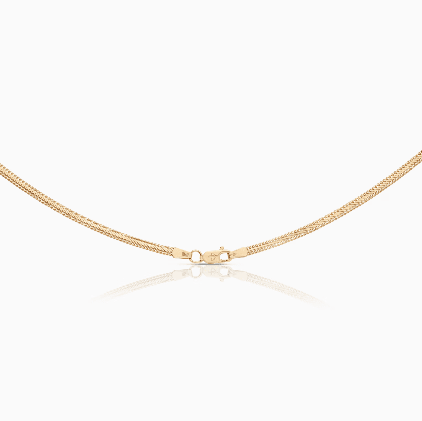 Fox tail necklace 7.45g 18K gold