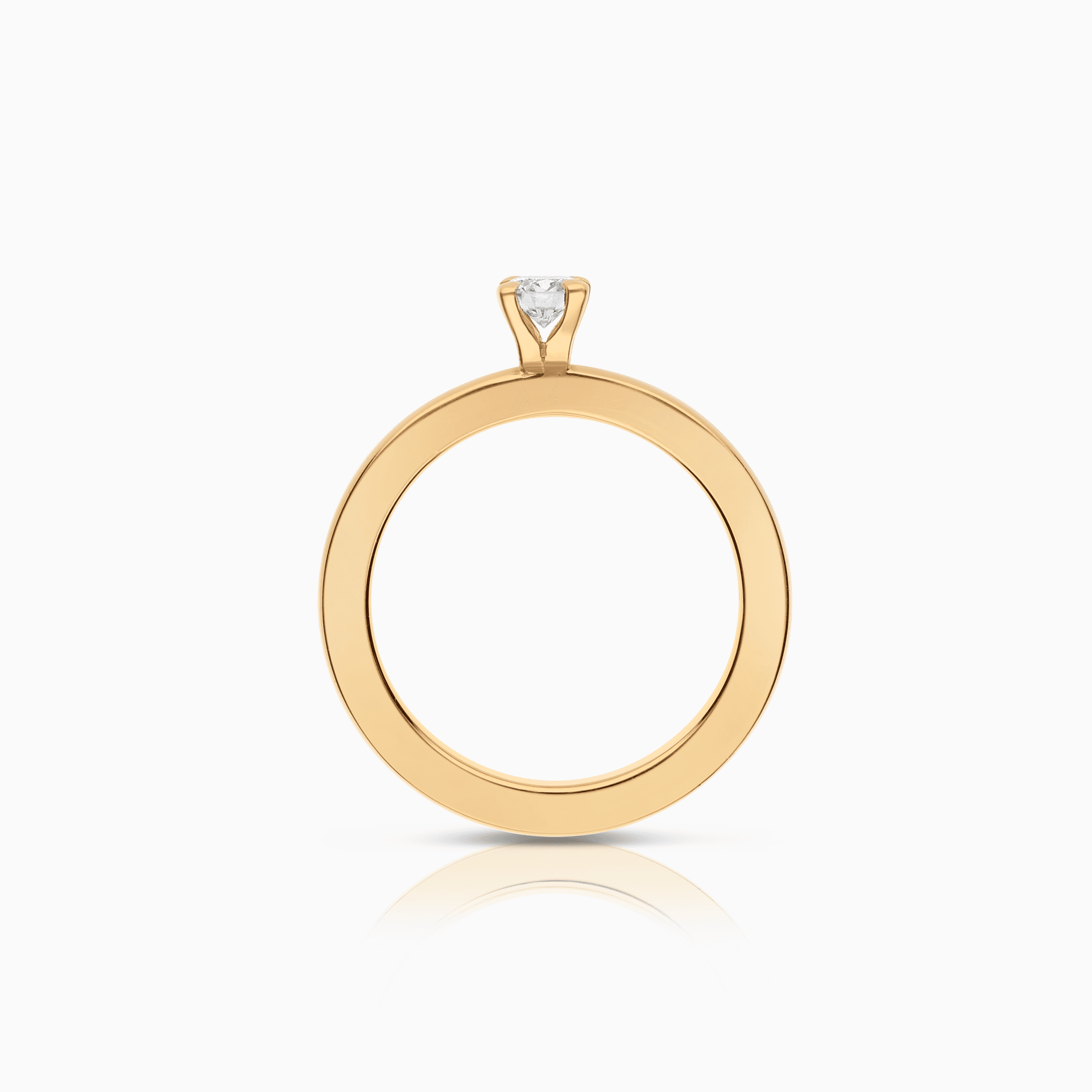 Solitärring 0,21ct 18K guld