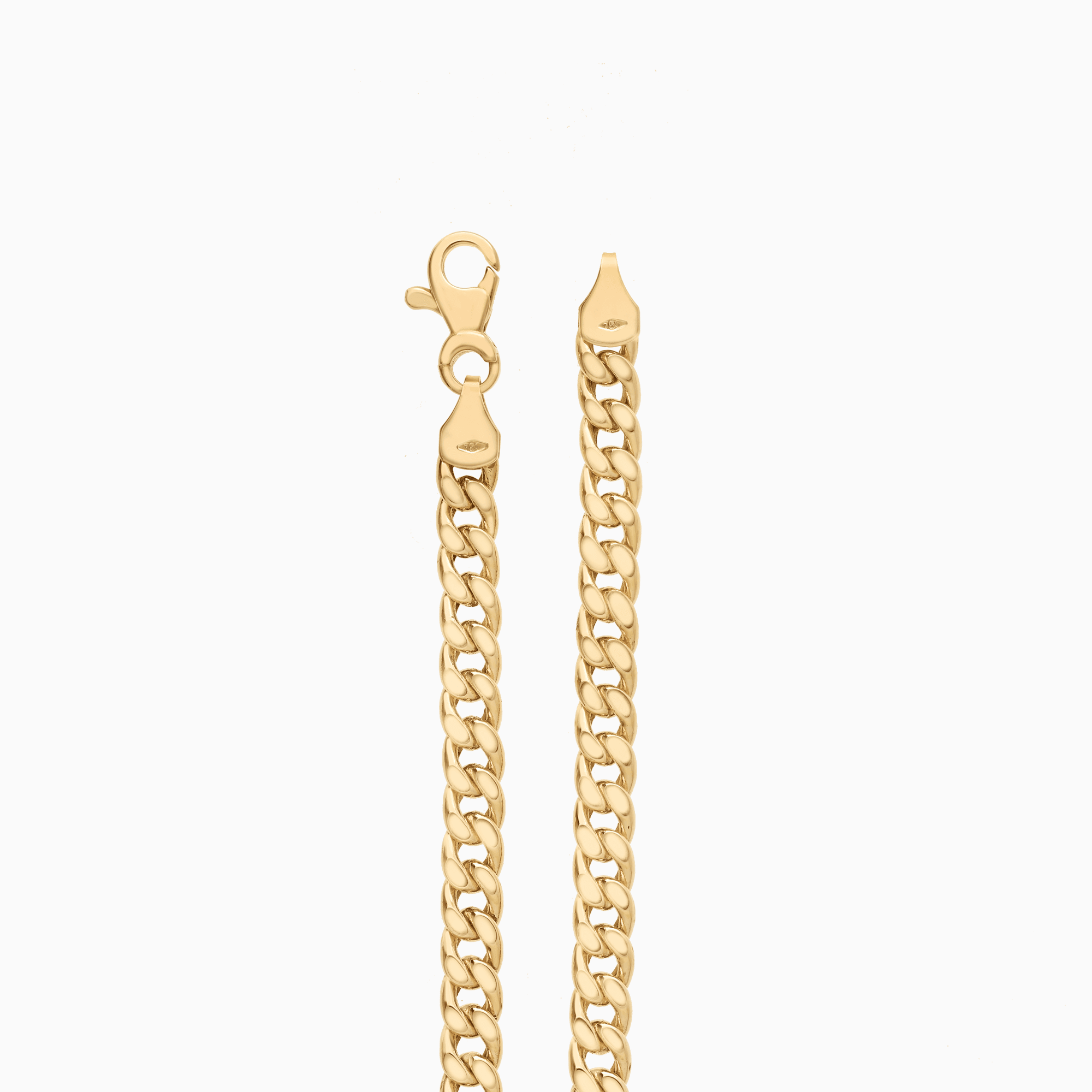 Curb bracelet 8.15g 18K gold