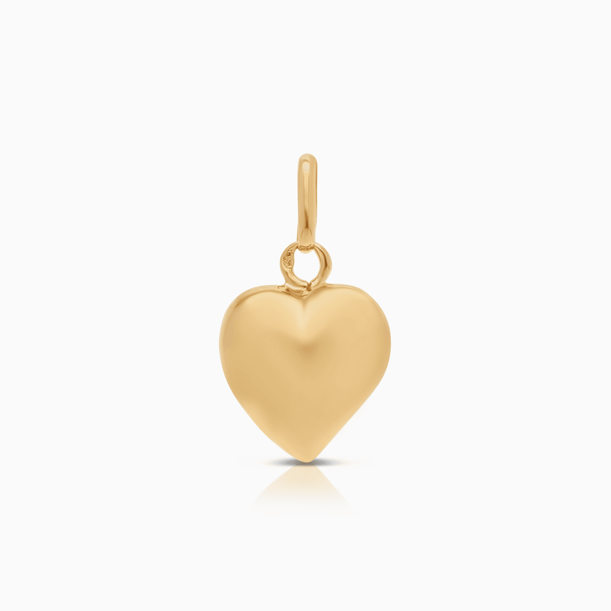 Heart pendant 0.55g 18K gold