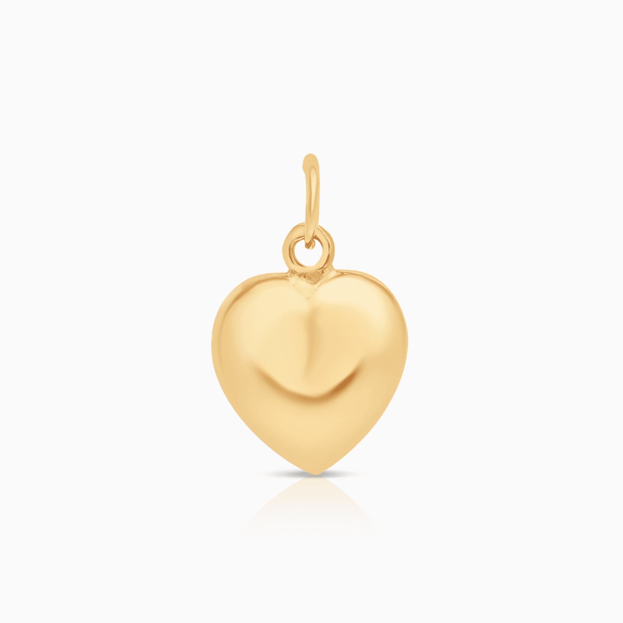 Heart pendant 0.59g 18K gold