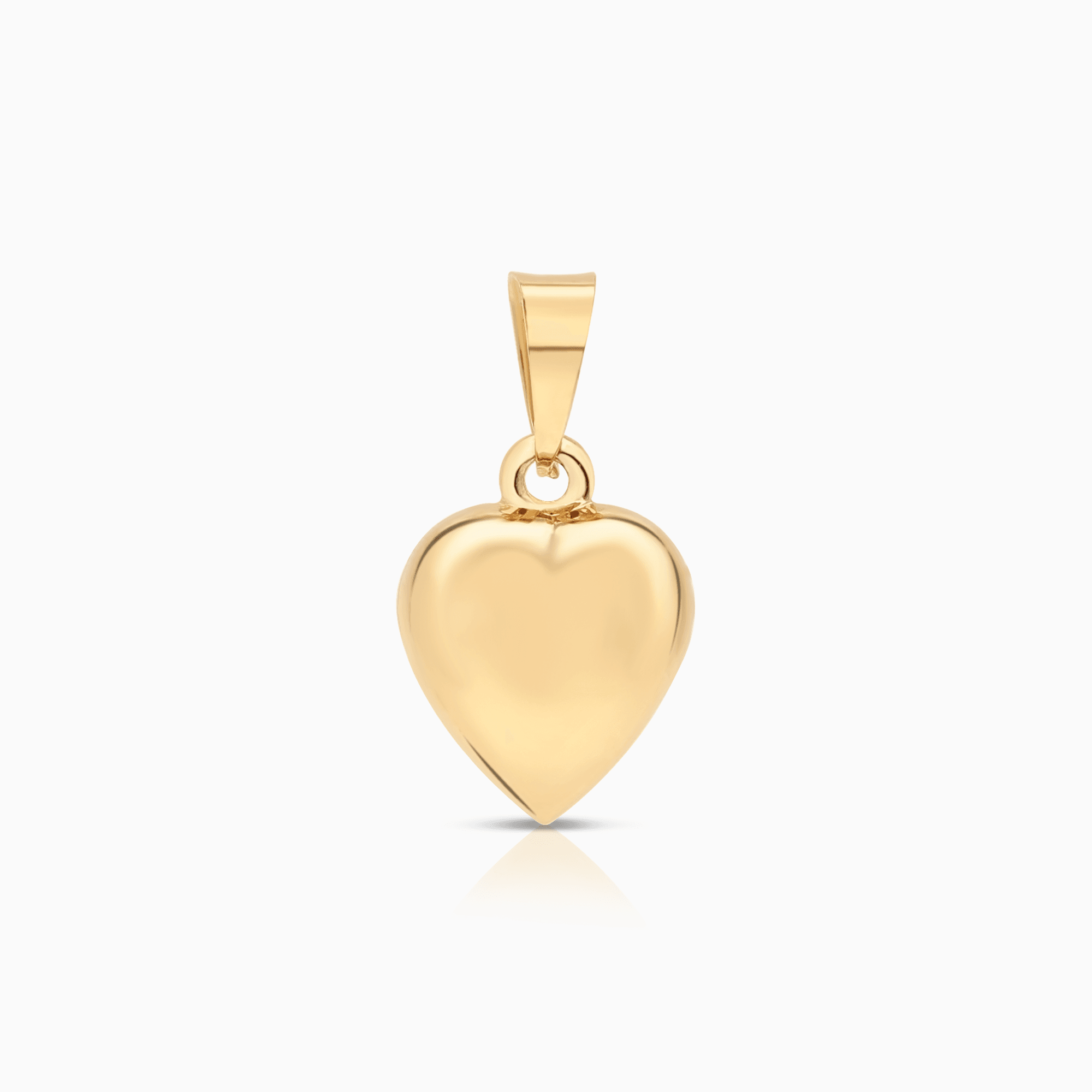 Heart pendant 0.75g 18K gold