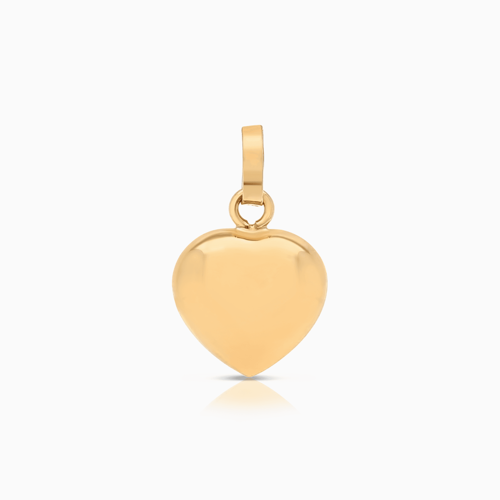 Heart pendant 0.84g 18K gold