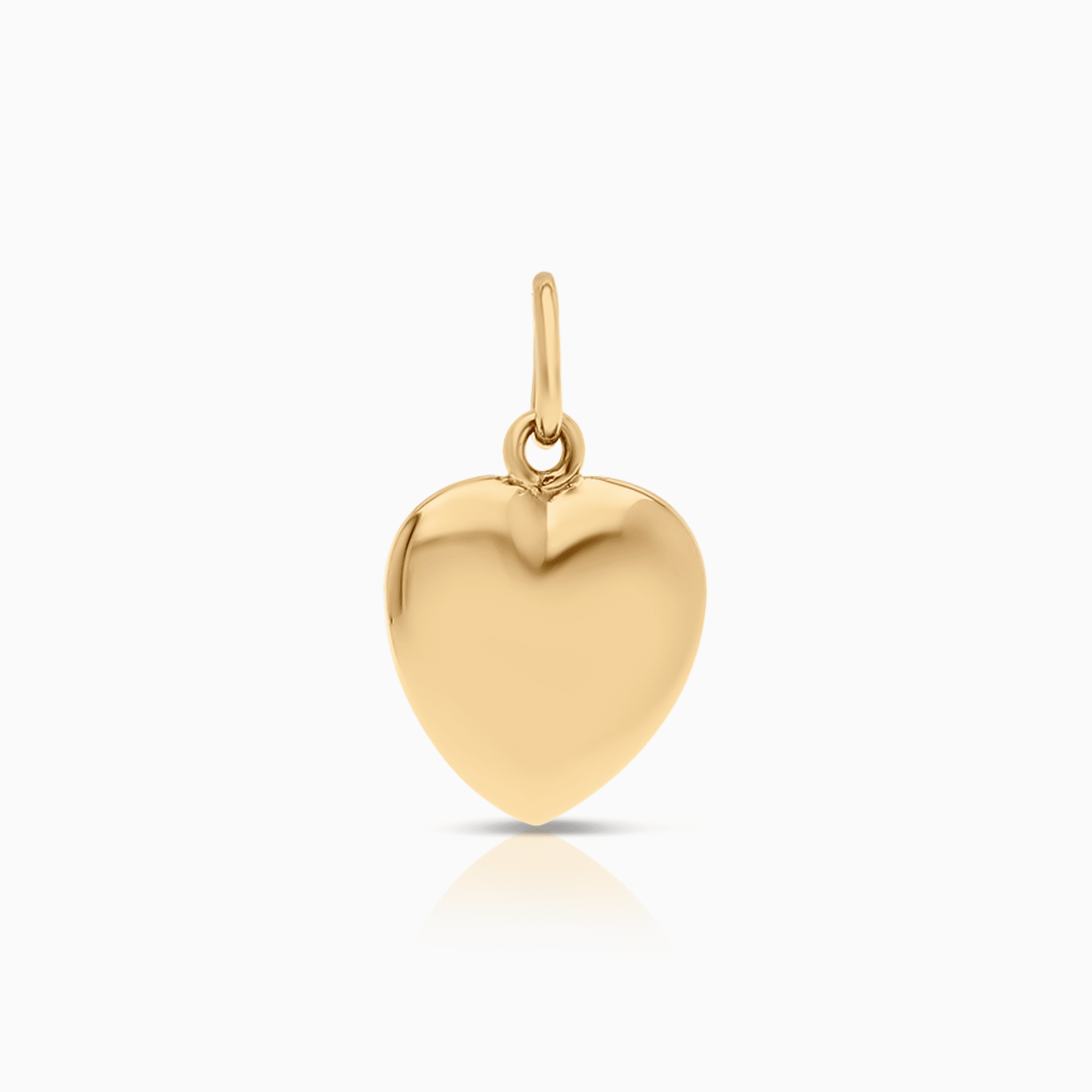 Pendant heart 1.90g 18K gold