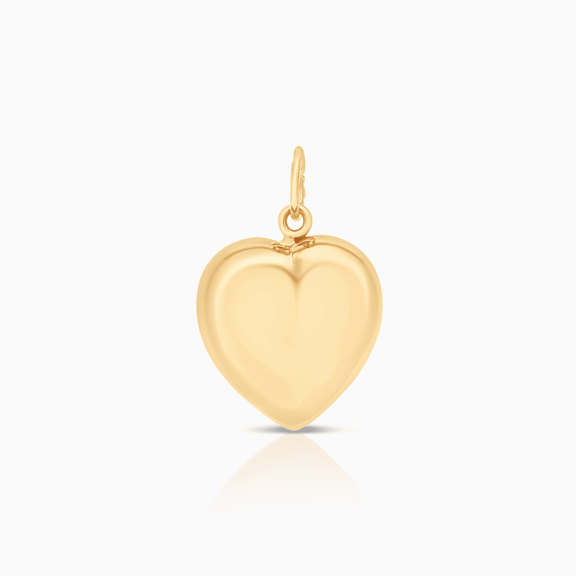 Heart pendant 0.95g 18K gold