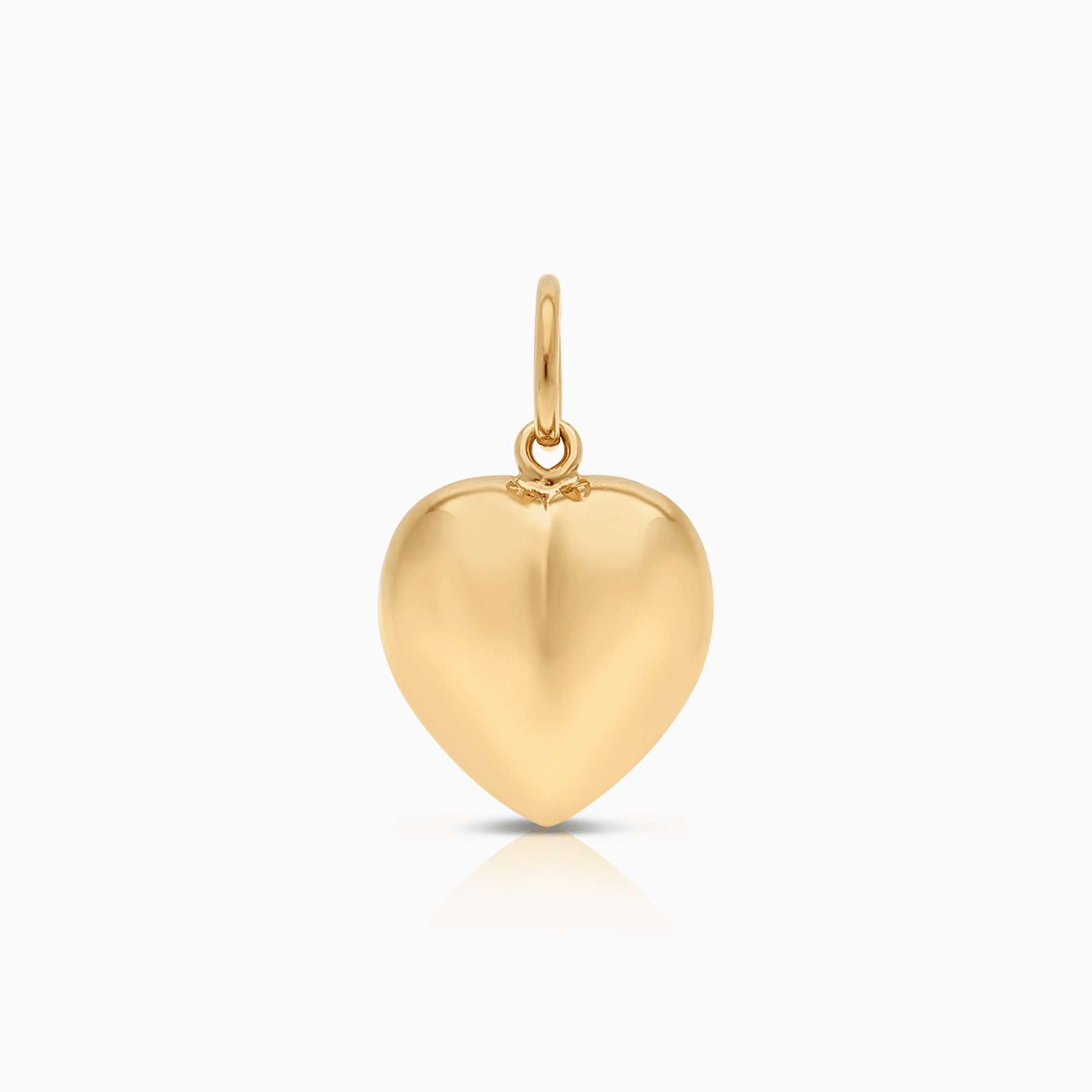 Heart pendant 0.88g 18K gold