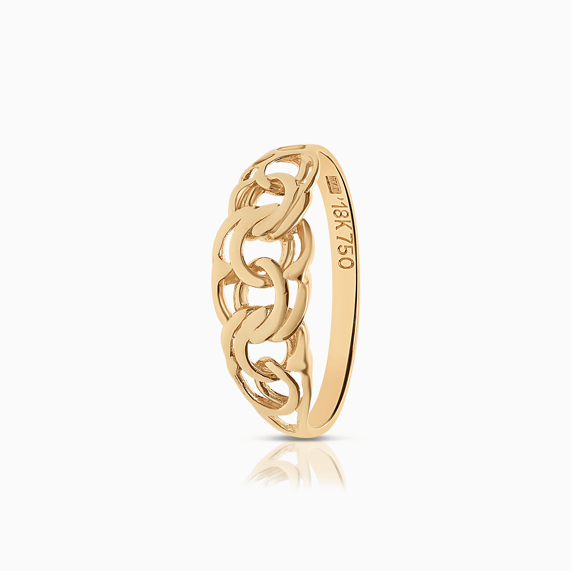 Bismarck Ring 1.87g 18K Gold