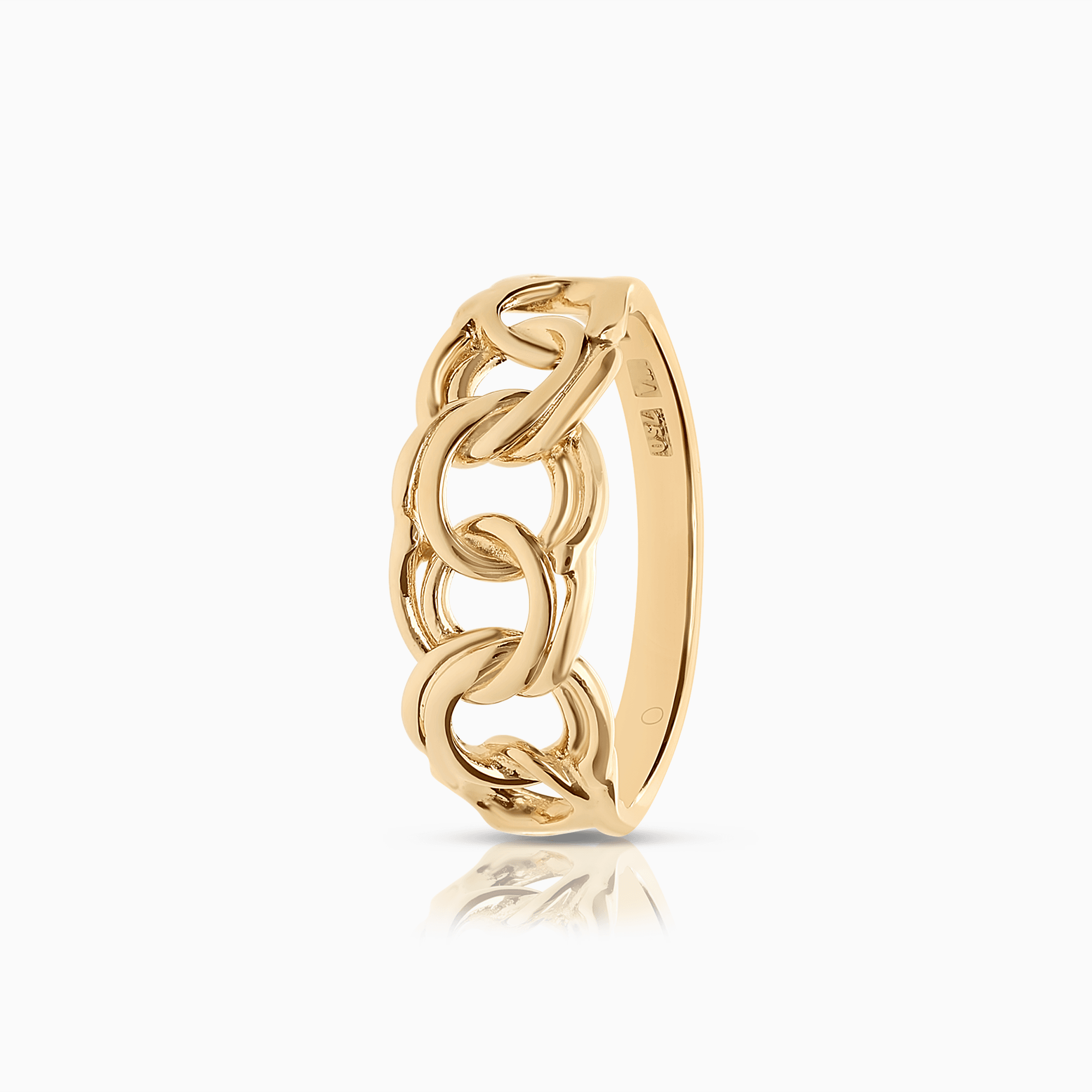 Bismarck ring 2.09g 18K gold