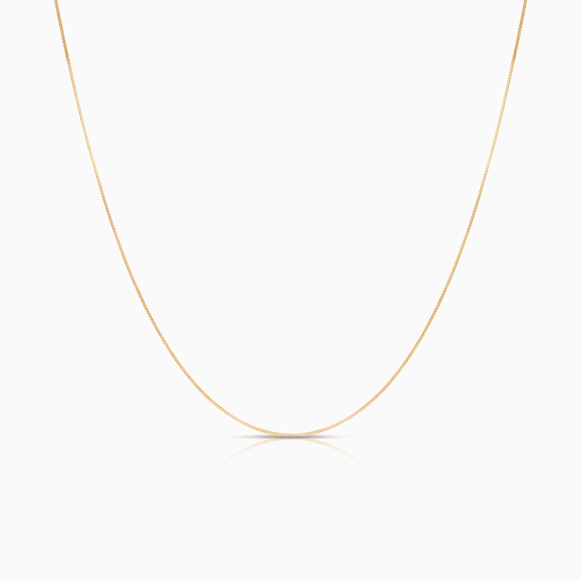 Box Chain 42cm 18K gold