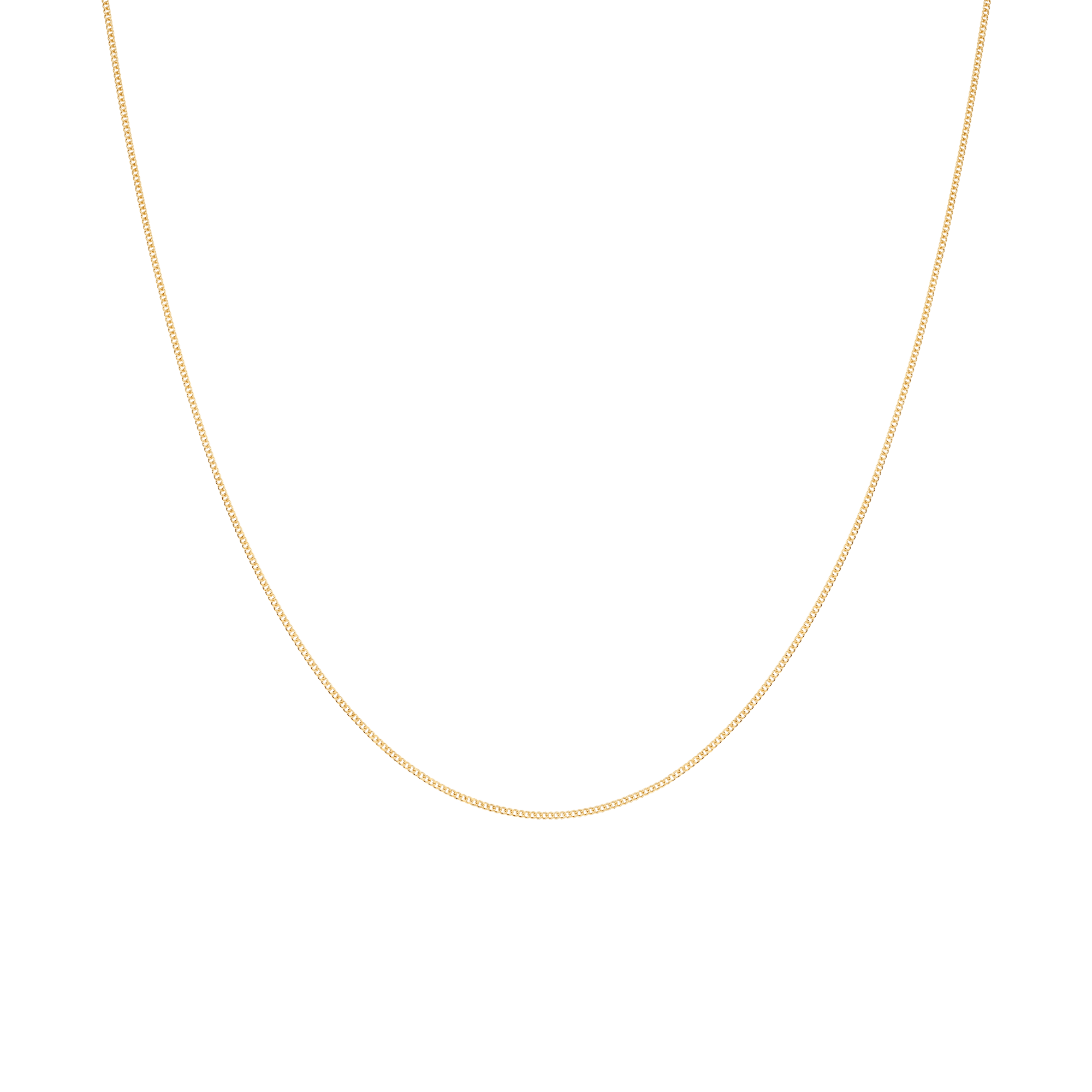 Curb chain 42cm 18K gold