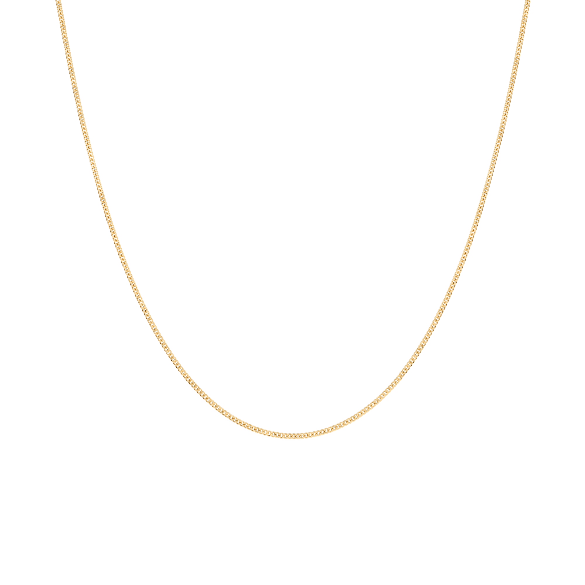 Pansarkedja 45cm 18K guld