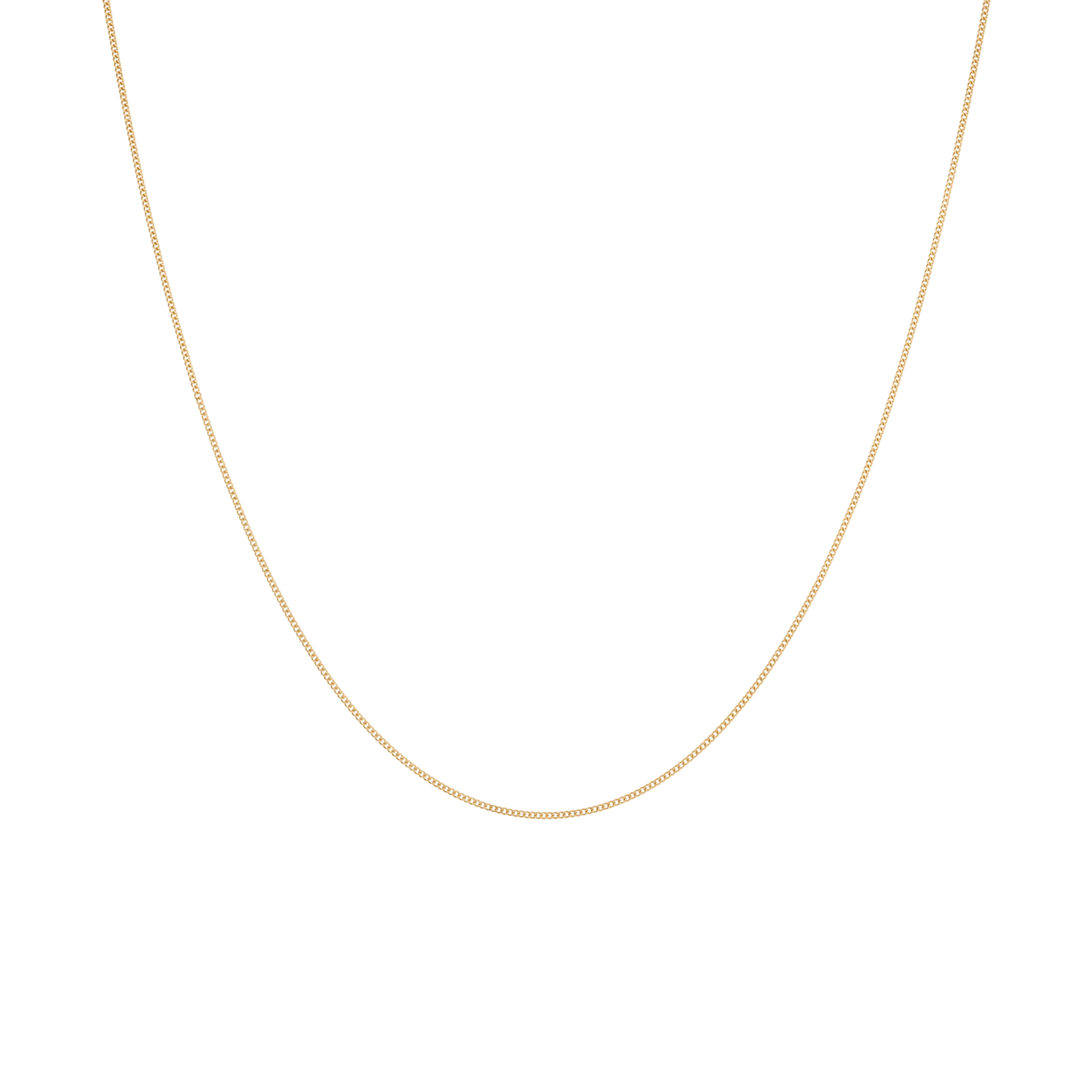 Pansarkedja 45,5cm 18K guld