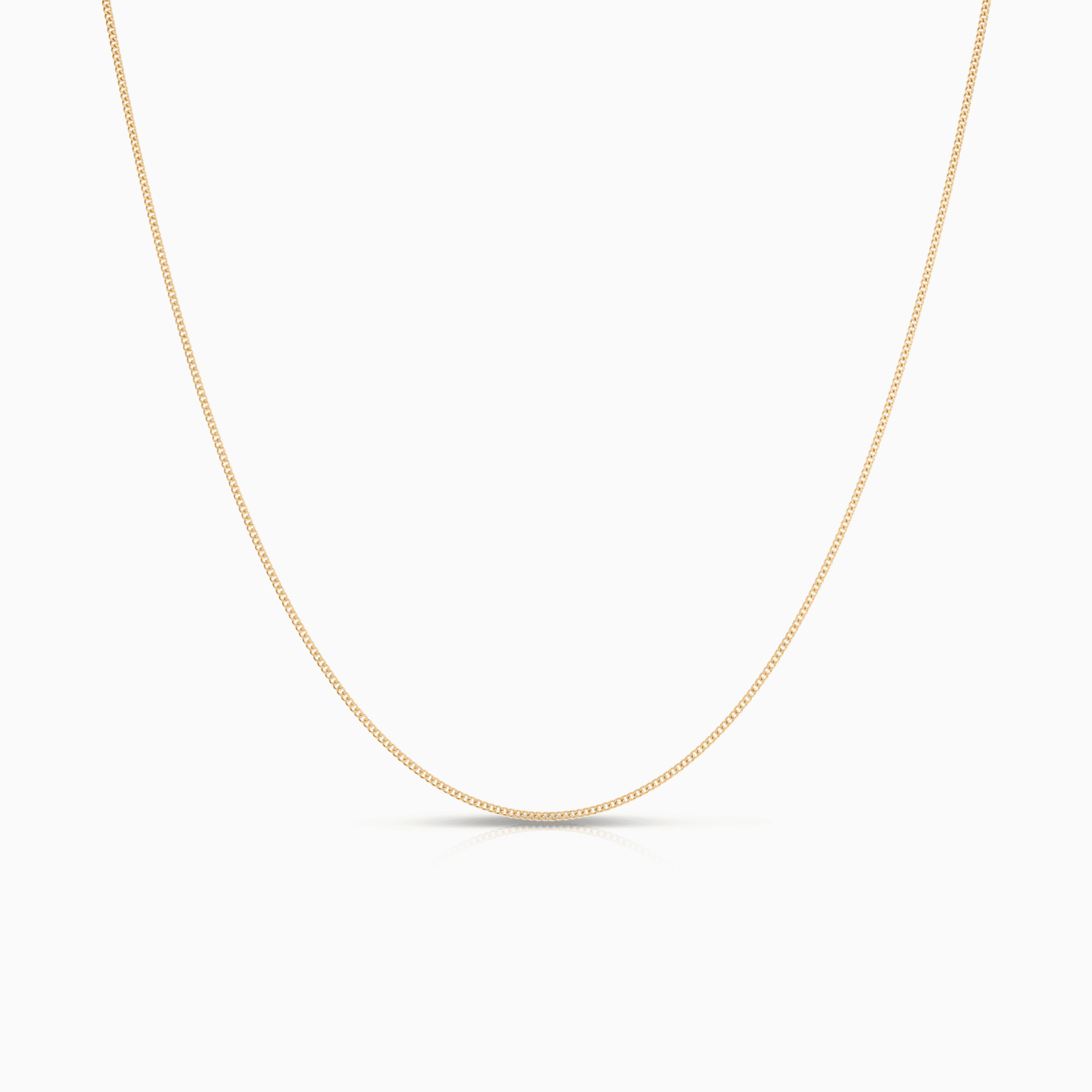 Pansarlänk 36cm 18K guld