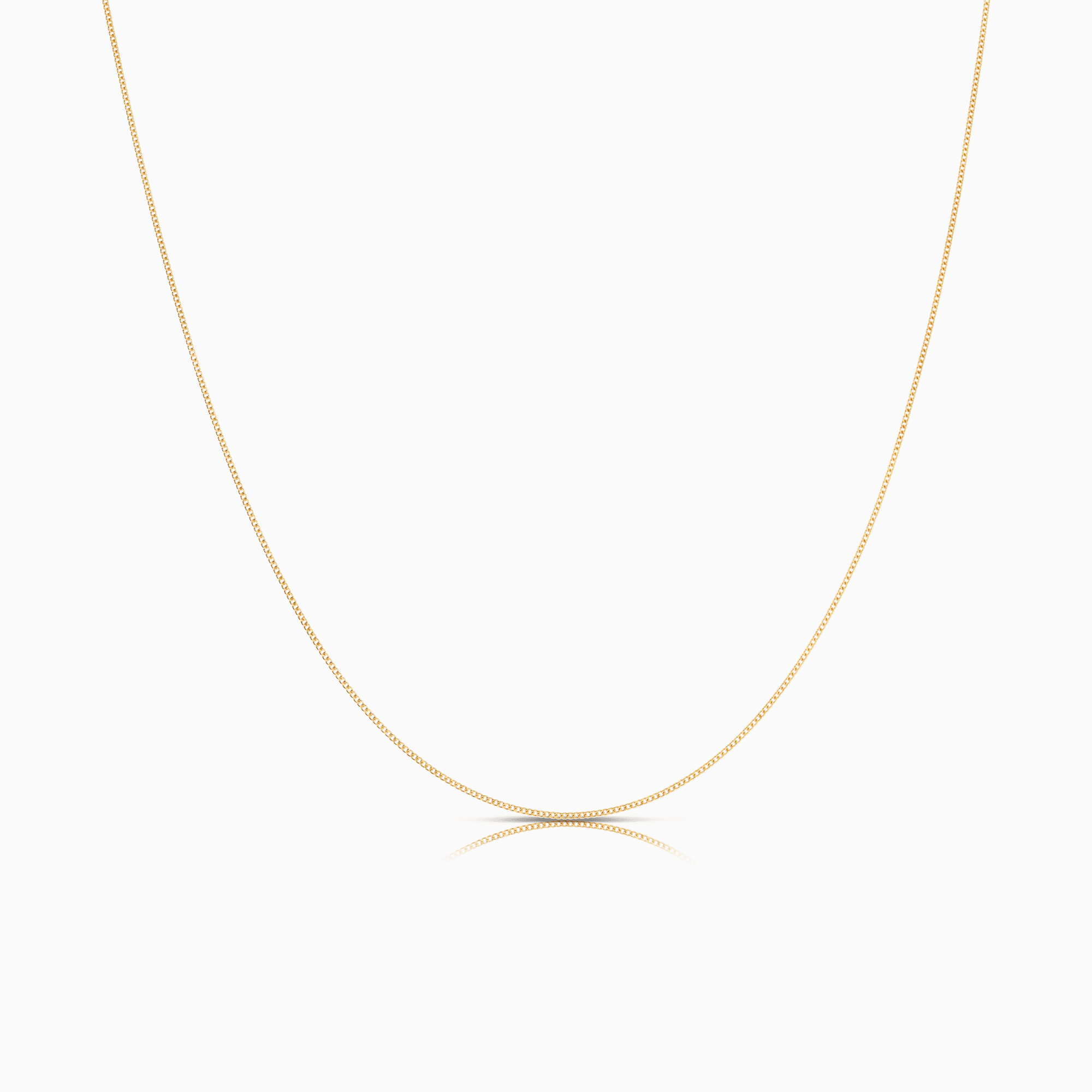 Curb chain 42.5cm 18K gold
