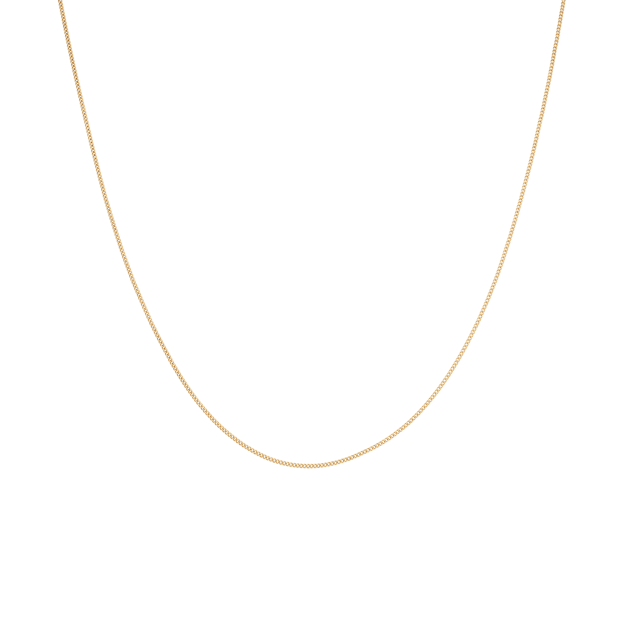 Curb chain 41cm 18K gold
