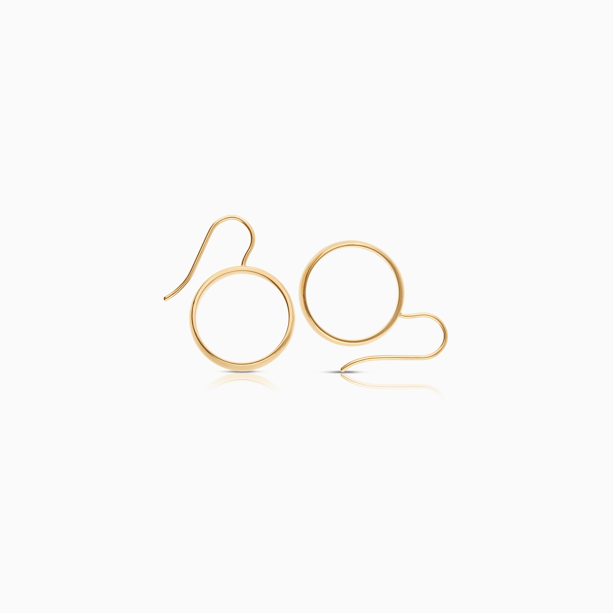 Hoop Earrings 7.52g 18K Gold