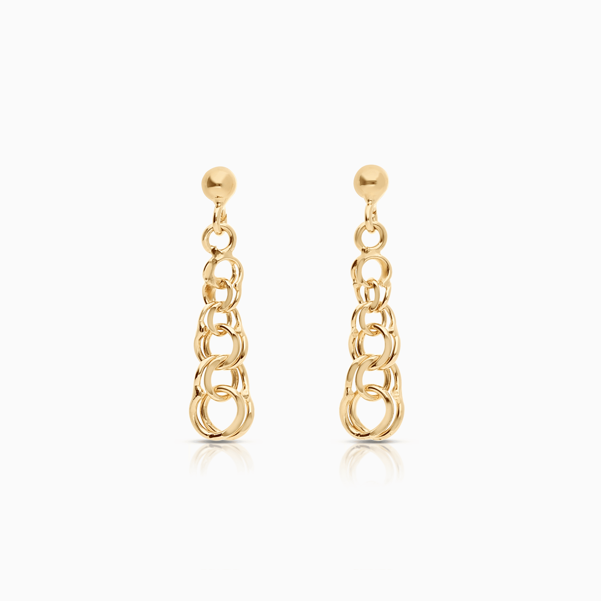 Bismarck earrings 1.63g 18K gold