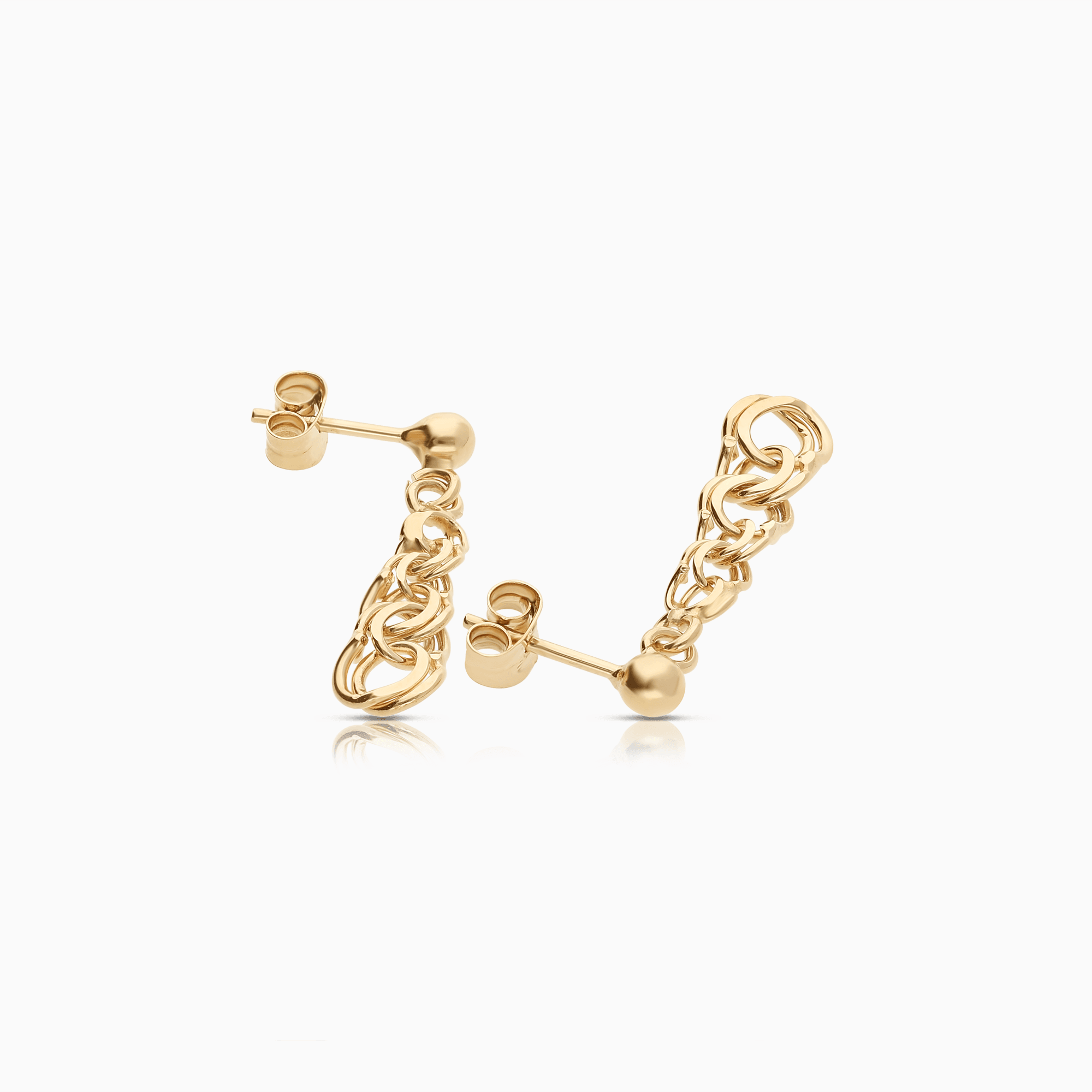 Bismarck earrings 1.63g 18K gold