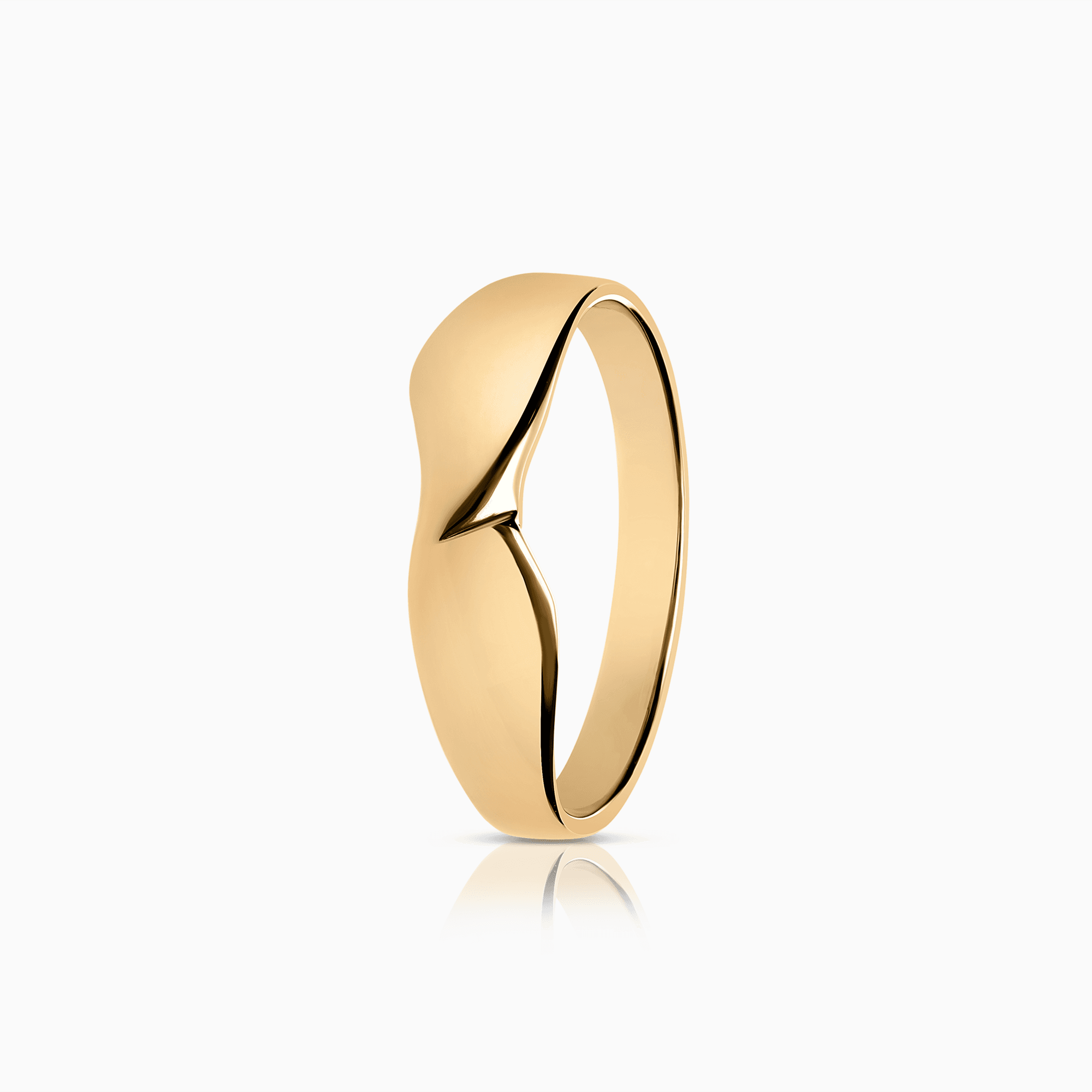 Guldring 2,45g 18K guld