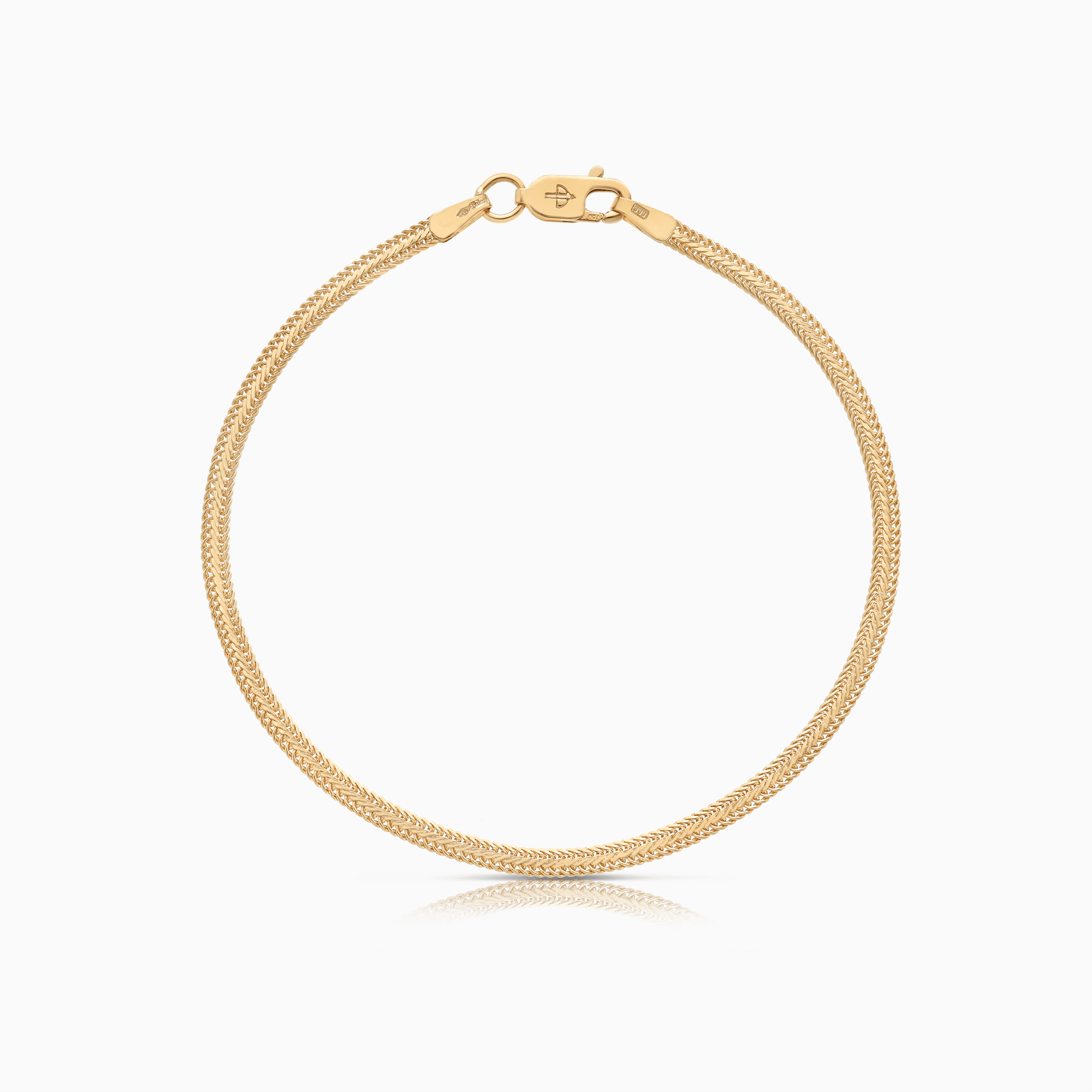 Fox tail bracelet 2.67g 18K gold