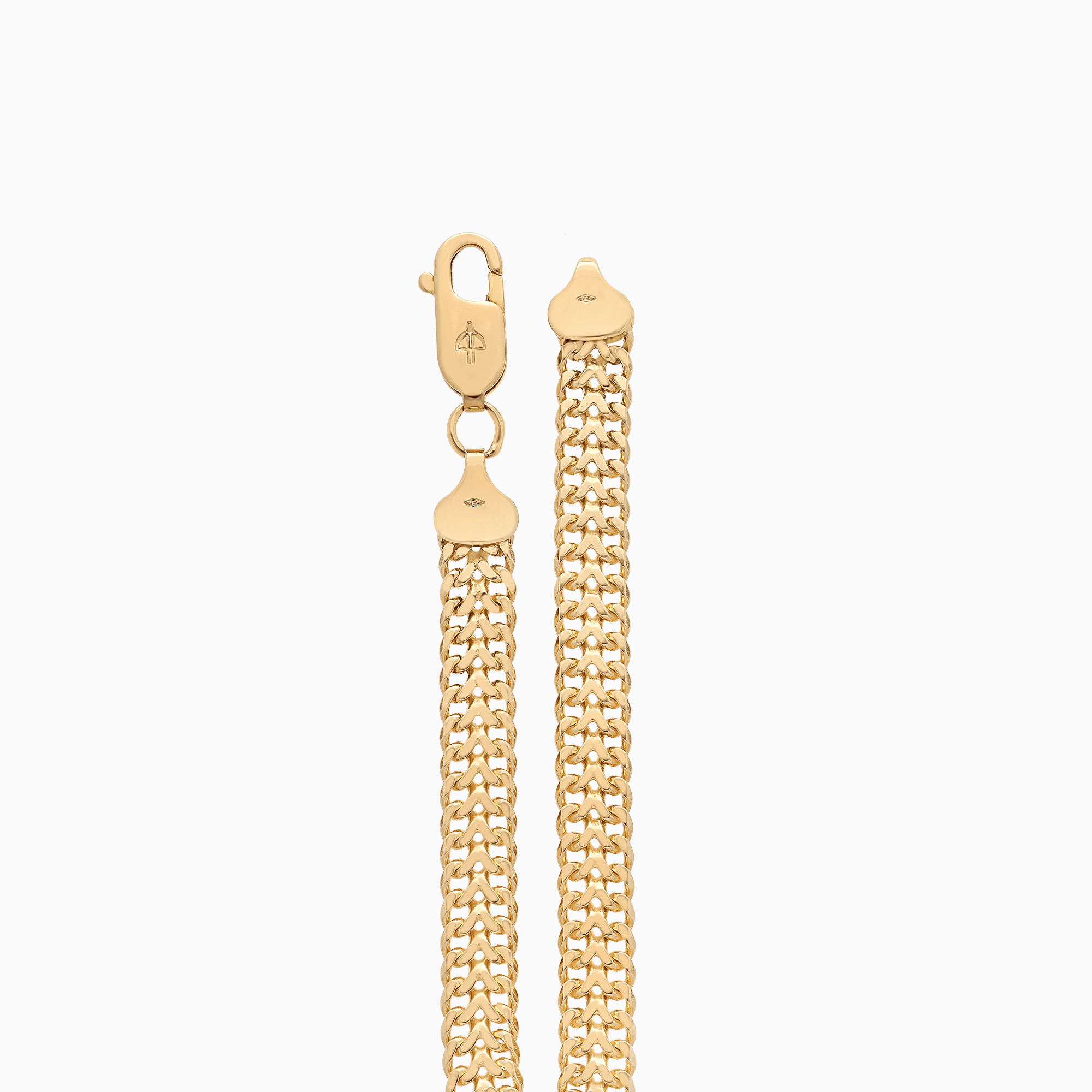 Herringbone bracelet 9.33g 18K gold