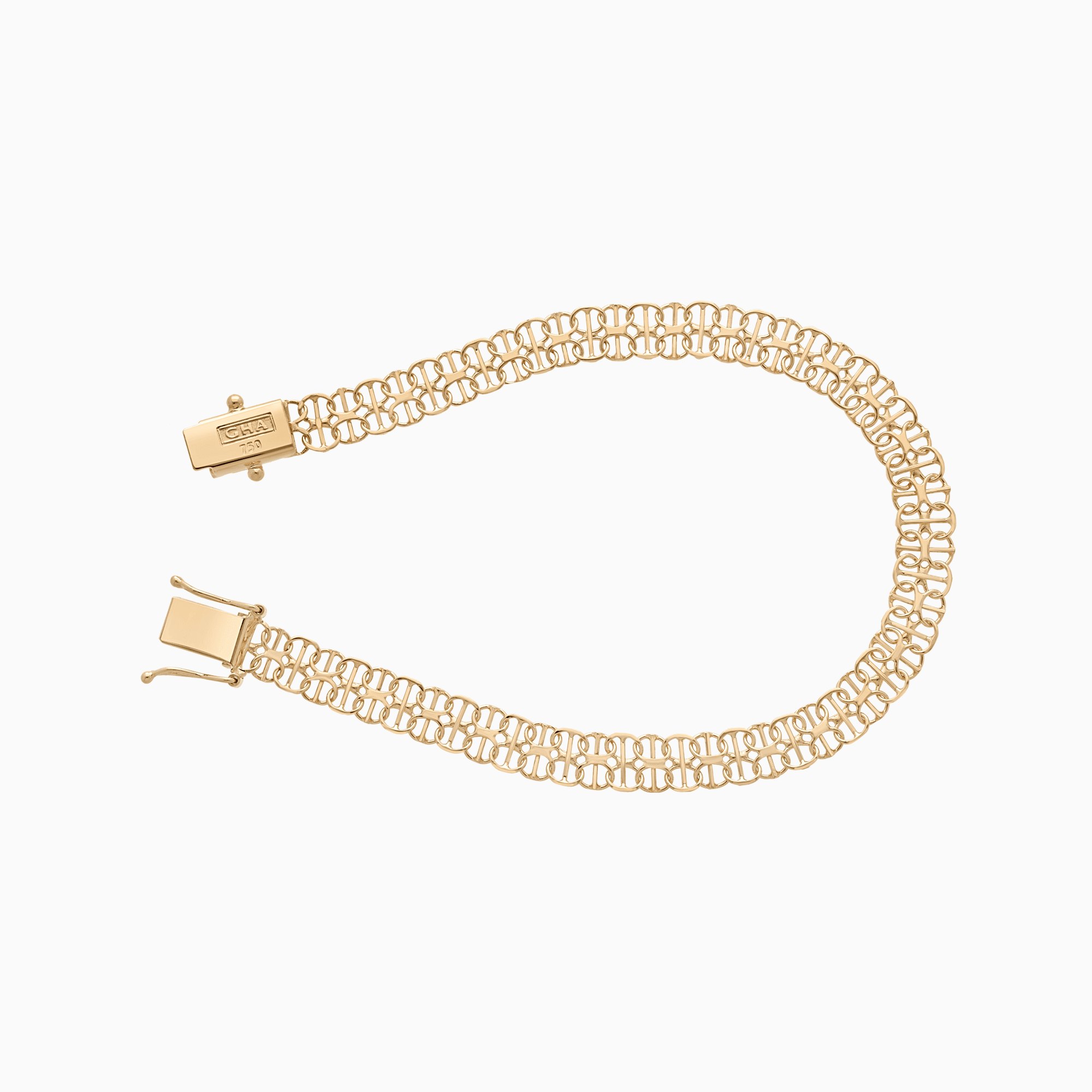X-länk armband 6,79g 18K guld