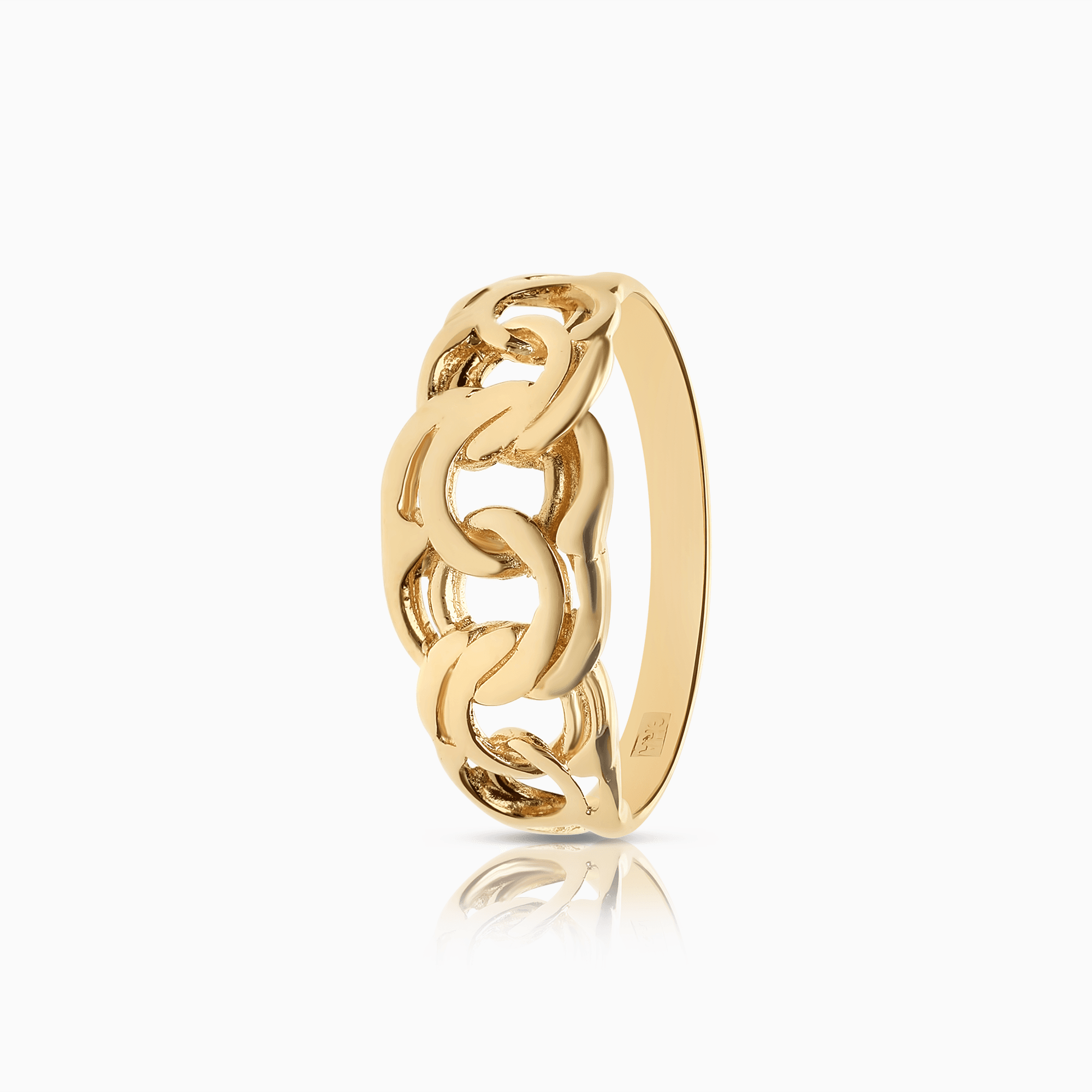 Bismarck ring 2.51g 18K gold