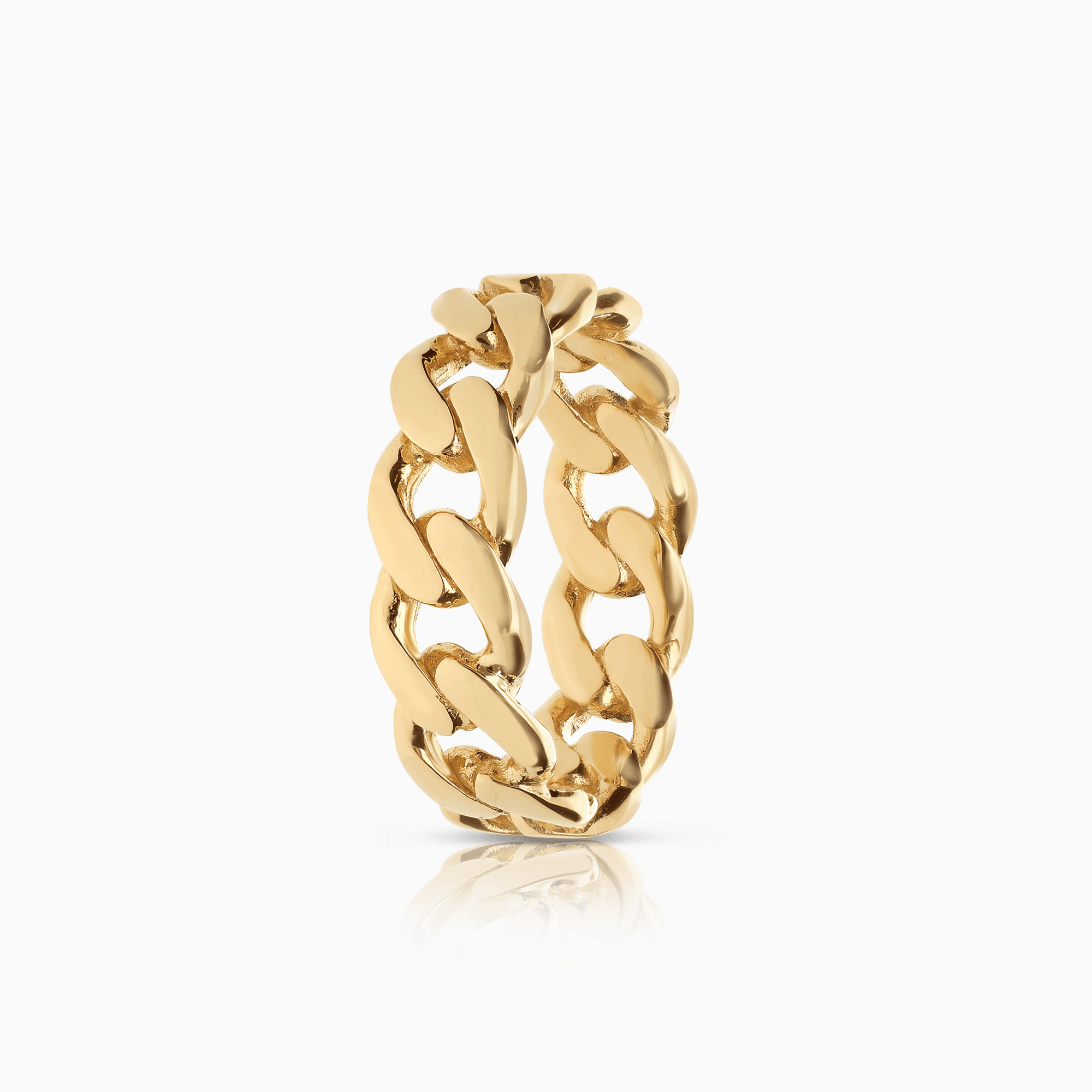 Curb Ring 8.45g 18K Gold