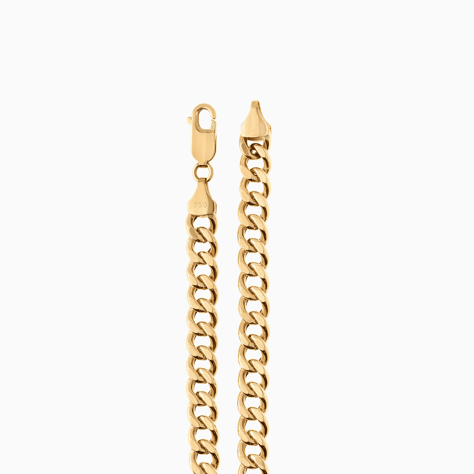 Curb bracelet 10.08g 18K gold