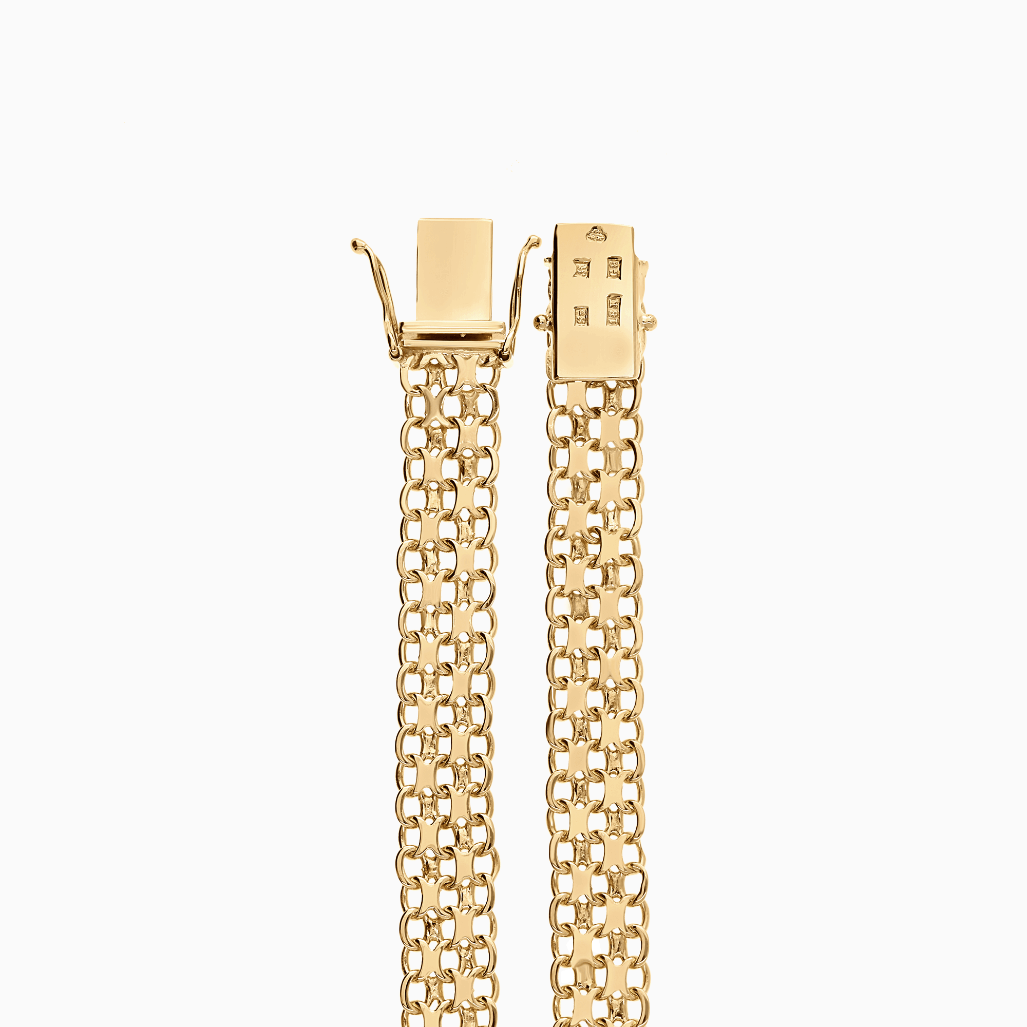 X-link bracelet 11.95g 18K gold