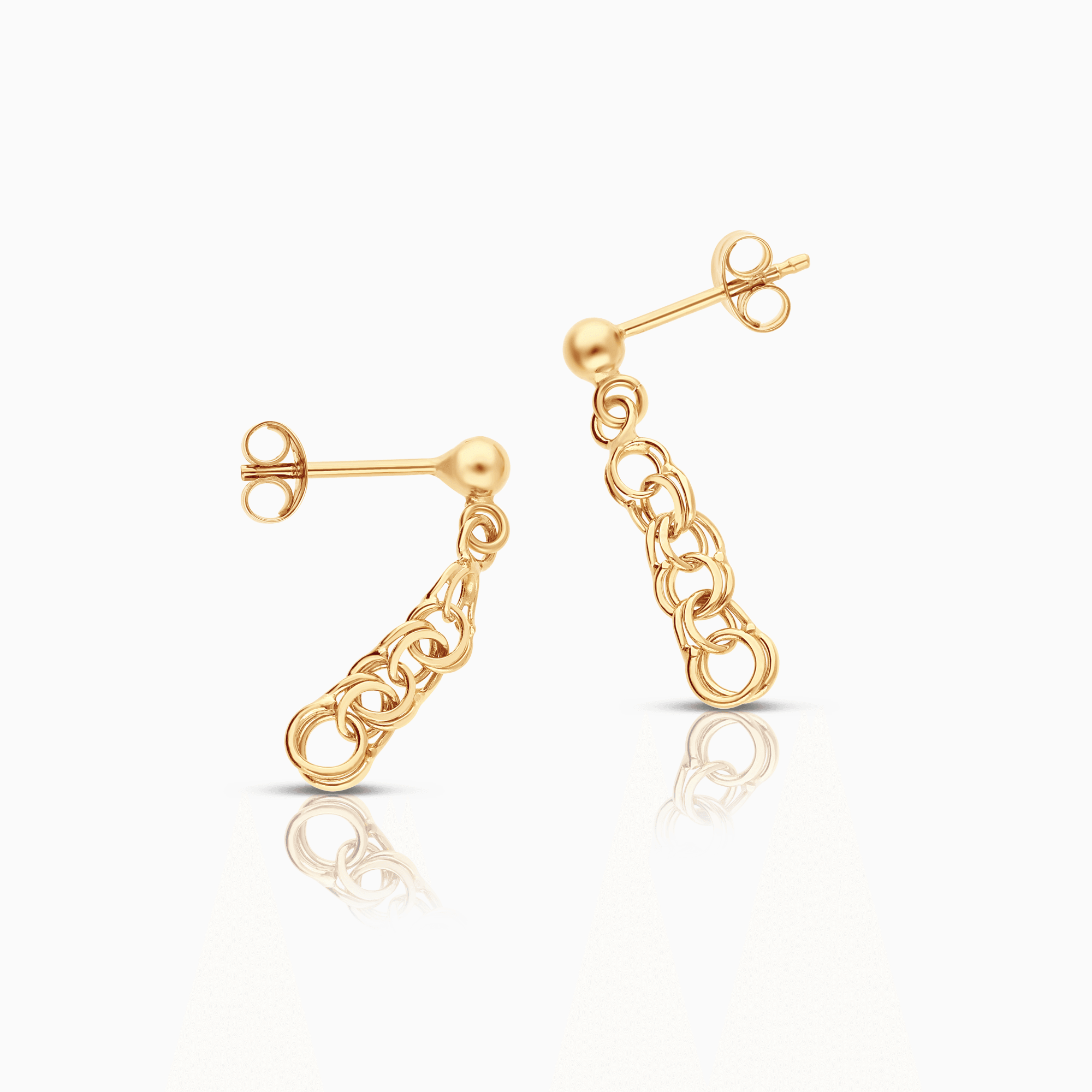 Bismarck earrings 1.22g 18K gold