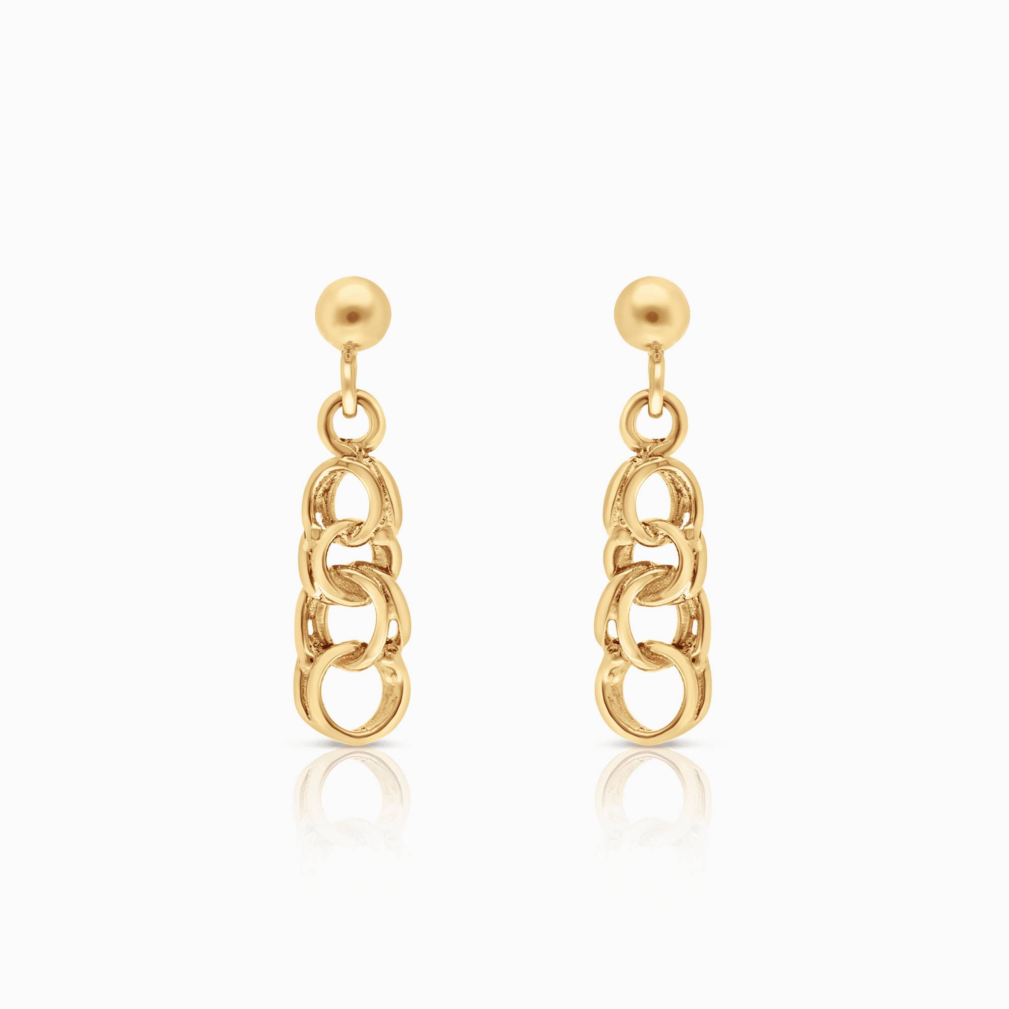 Bismarck earrings 1.41g 18K gold