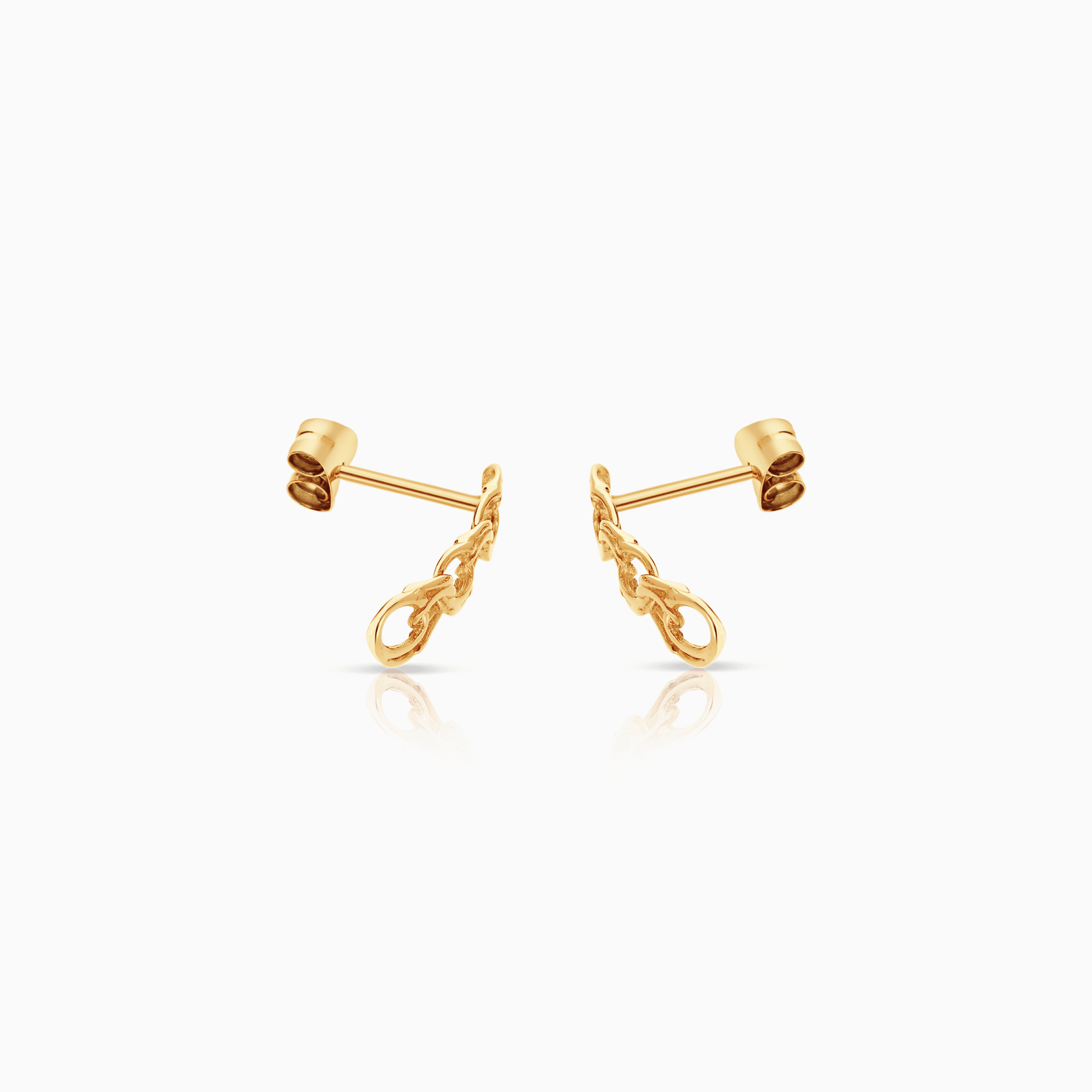 Bismarck earrings 1.00g 18K gold