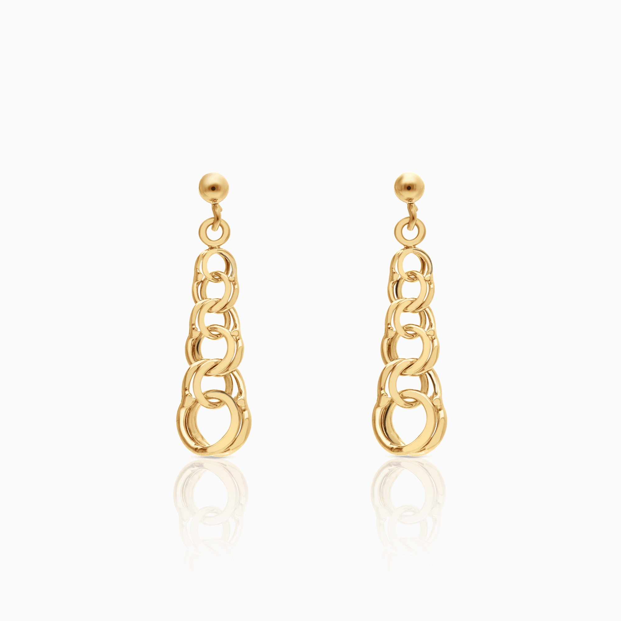 Bismarck earrings 2.46g 18K gold
