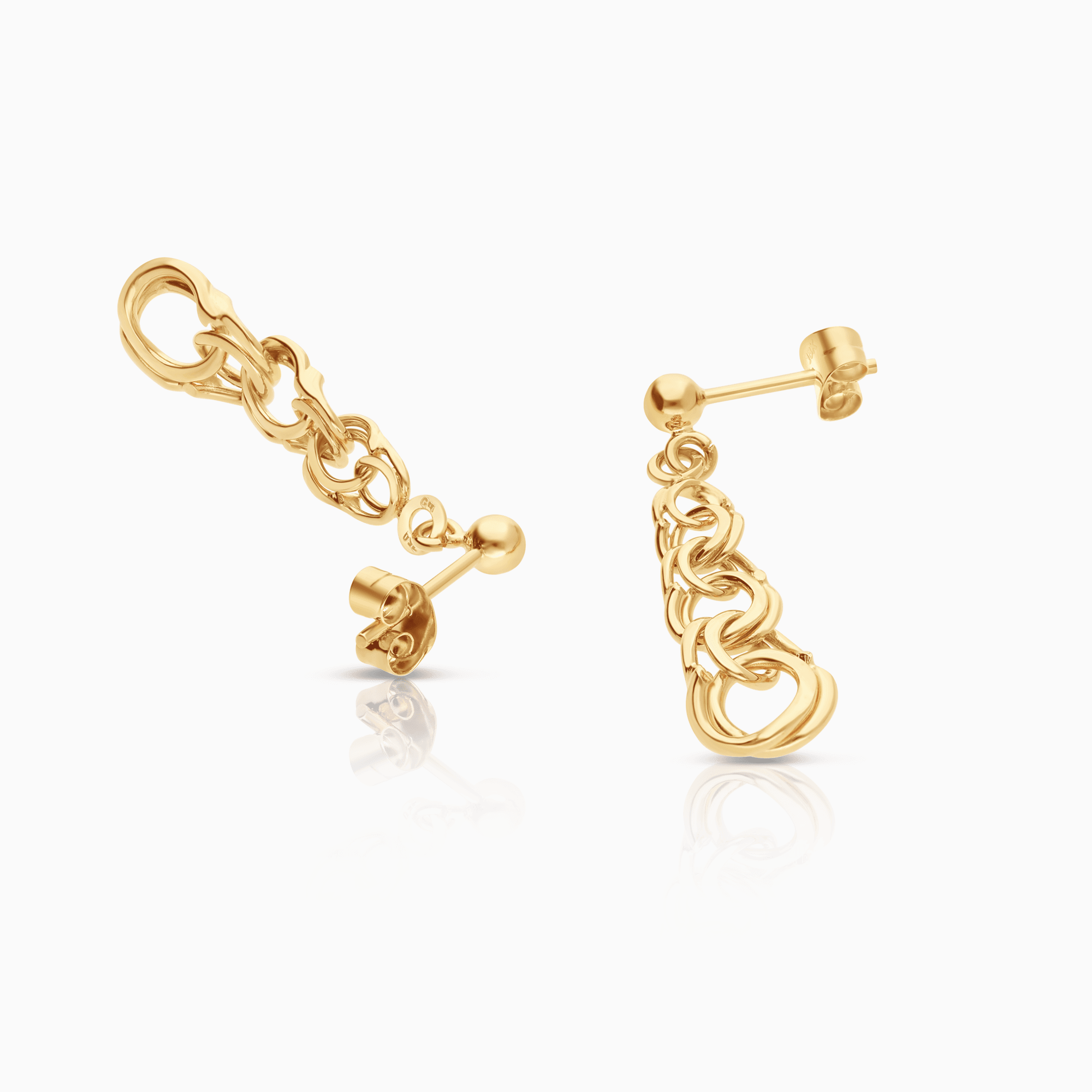Bismarck earrings 2.46g 18K gold