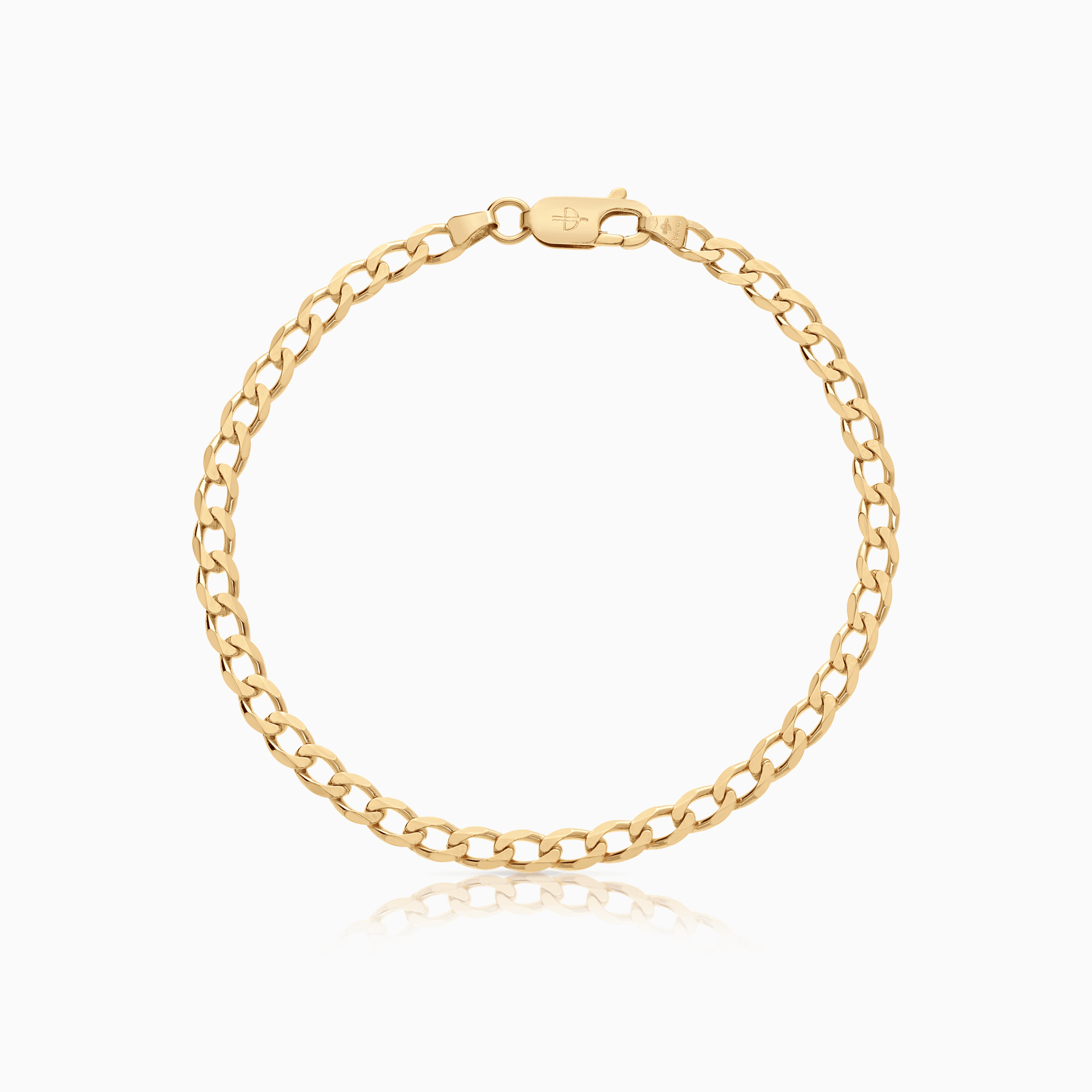 Curb bracelet 5.20g 18K gold