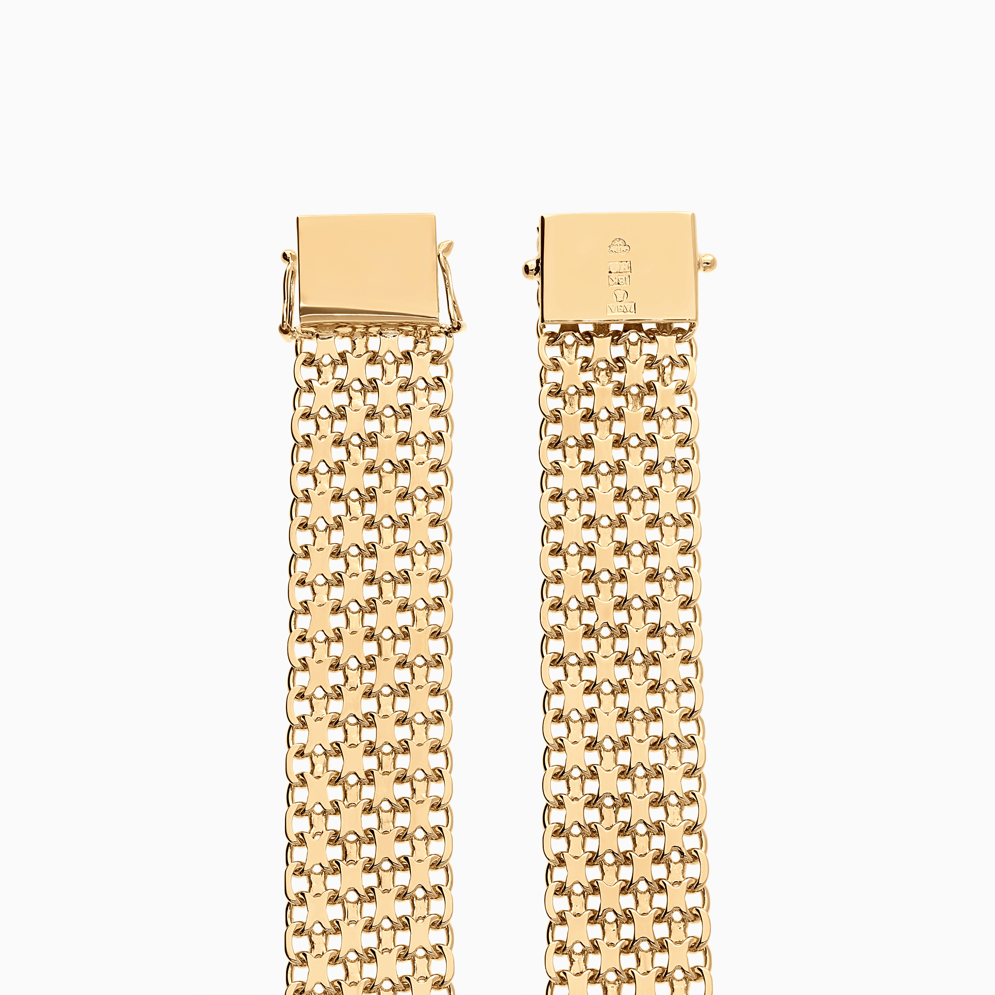 X-link bracelet 25.38g 18K gold