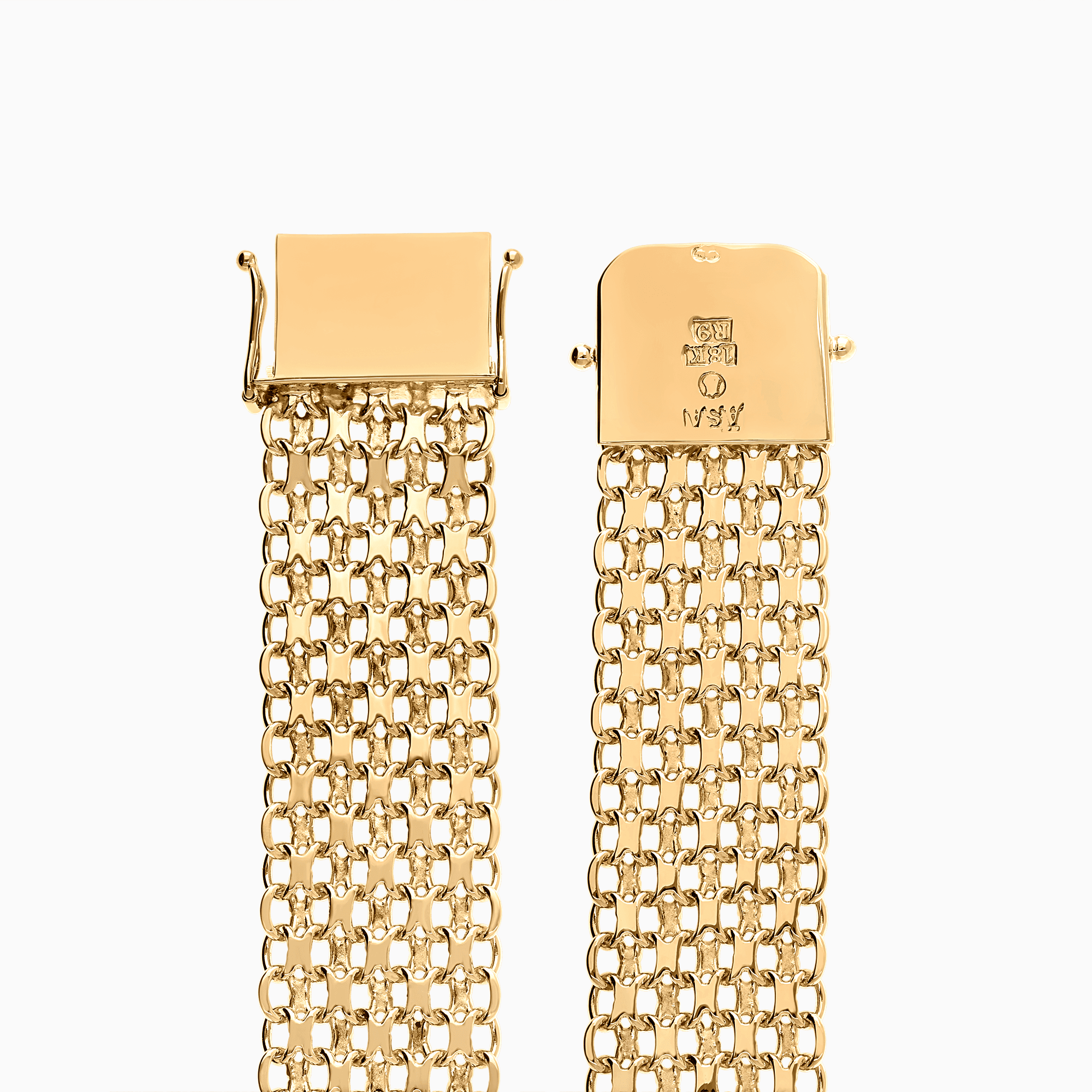 X-länk armband 33,26g 18K guld