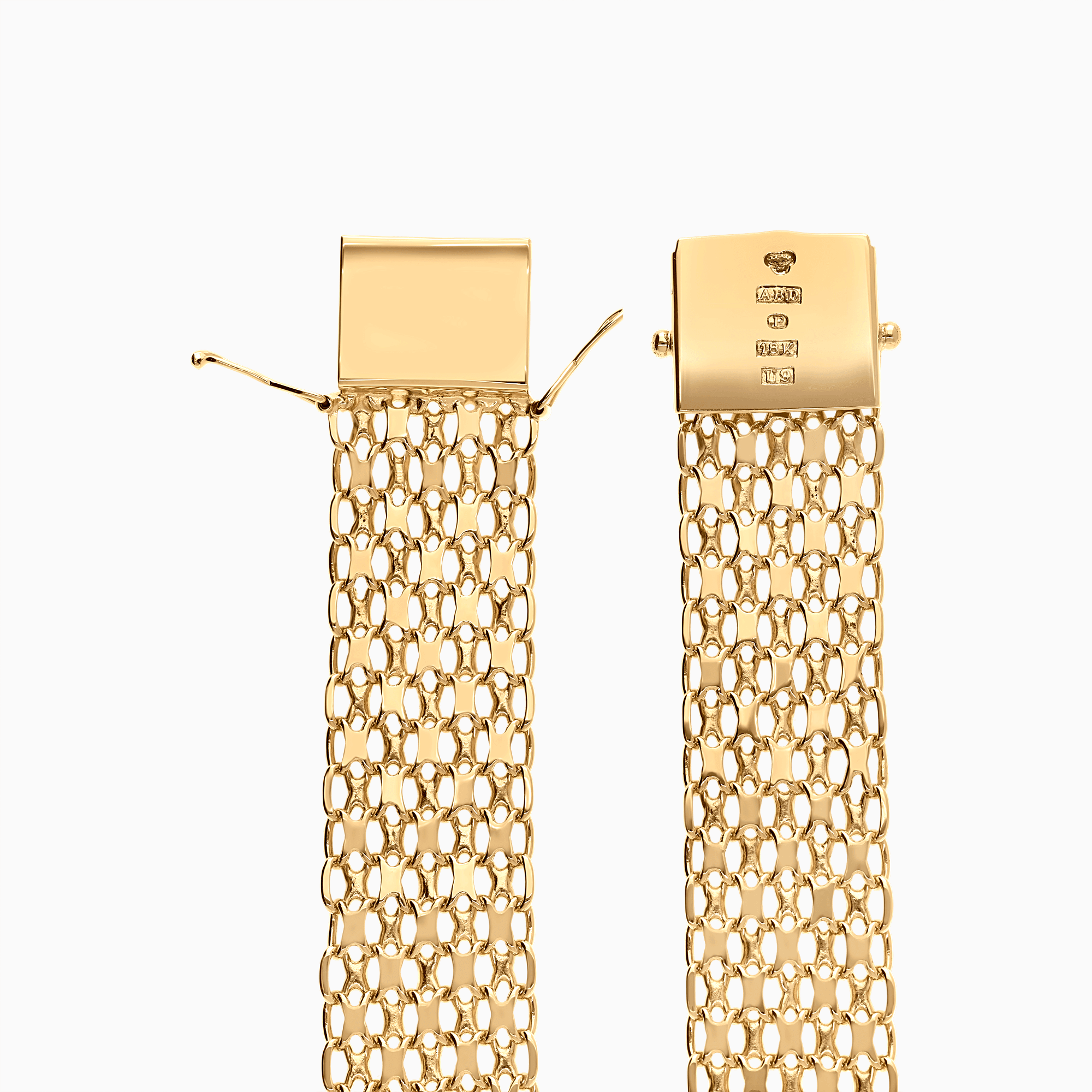 X-link bracelet 24.26g 18K gold