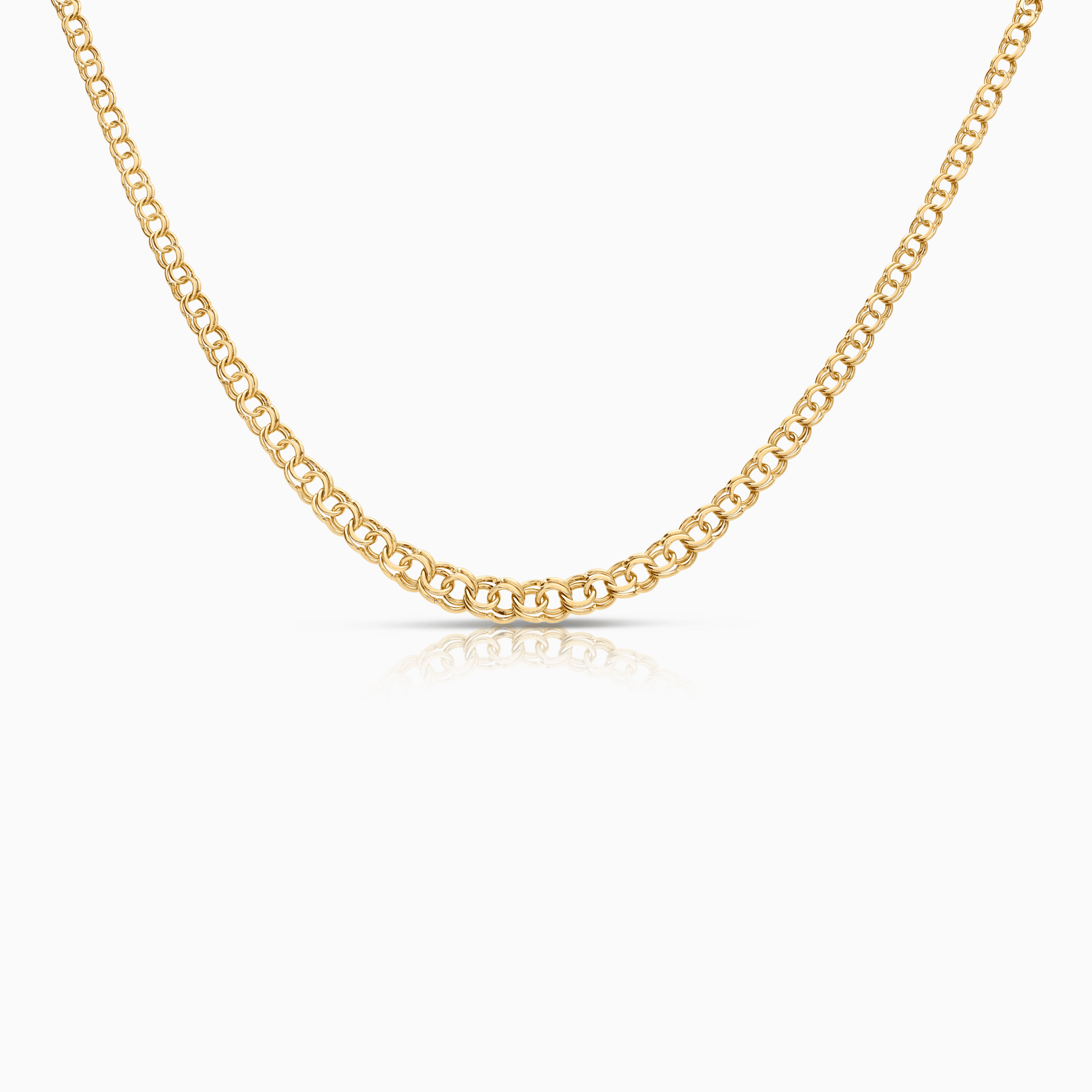 Bismarck halsband 9,95g 18K guld