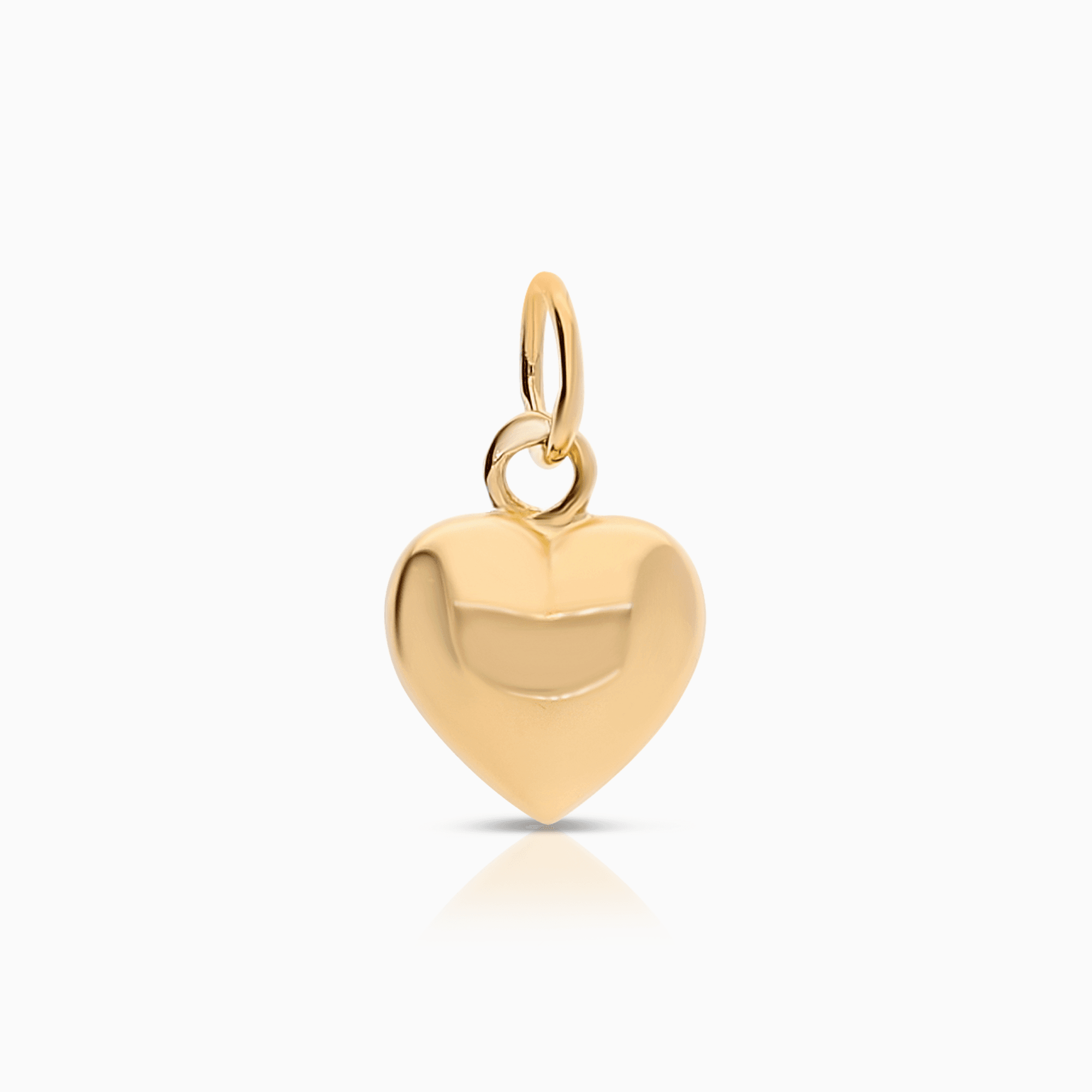 Pendant heart 0.30g 18K gold