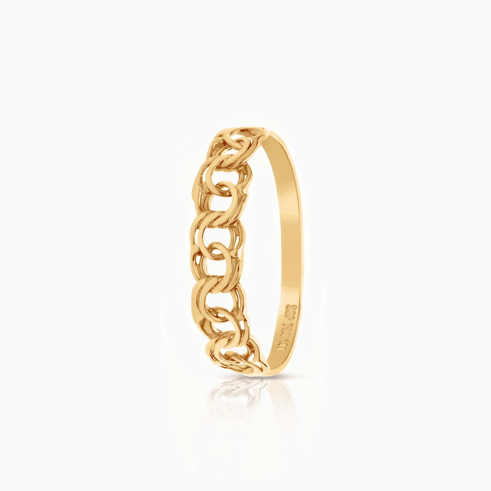 Bismarck ring 0.95g 18K gold