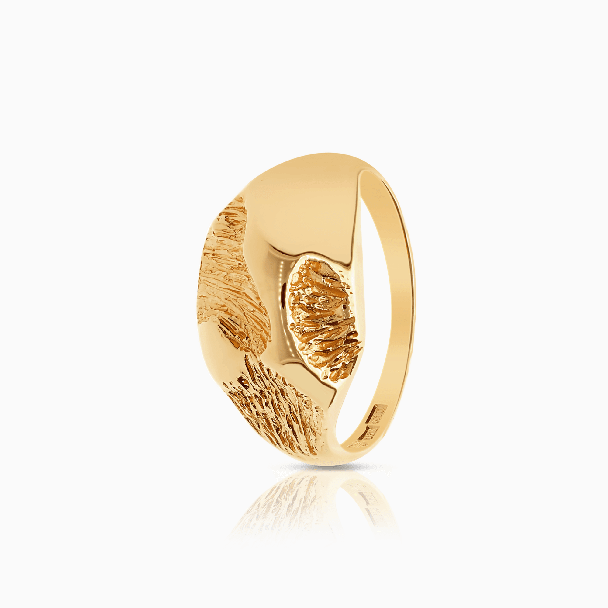 Statement ring 4.26g 18K gold
