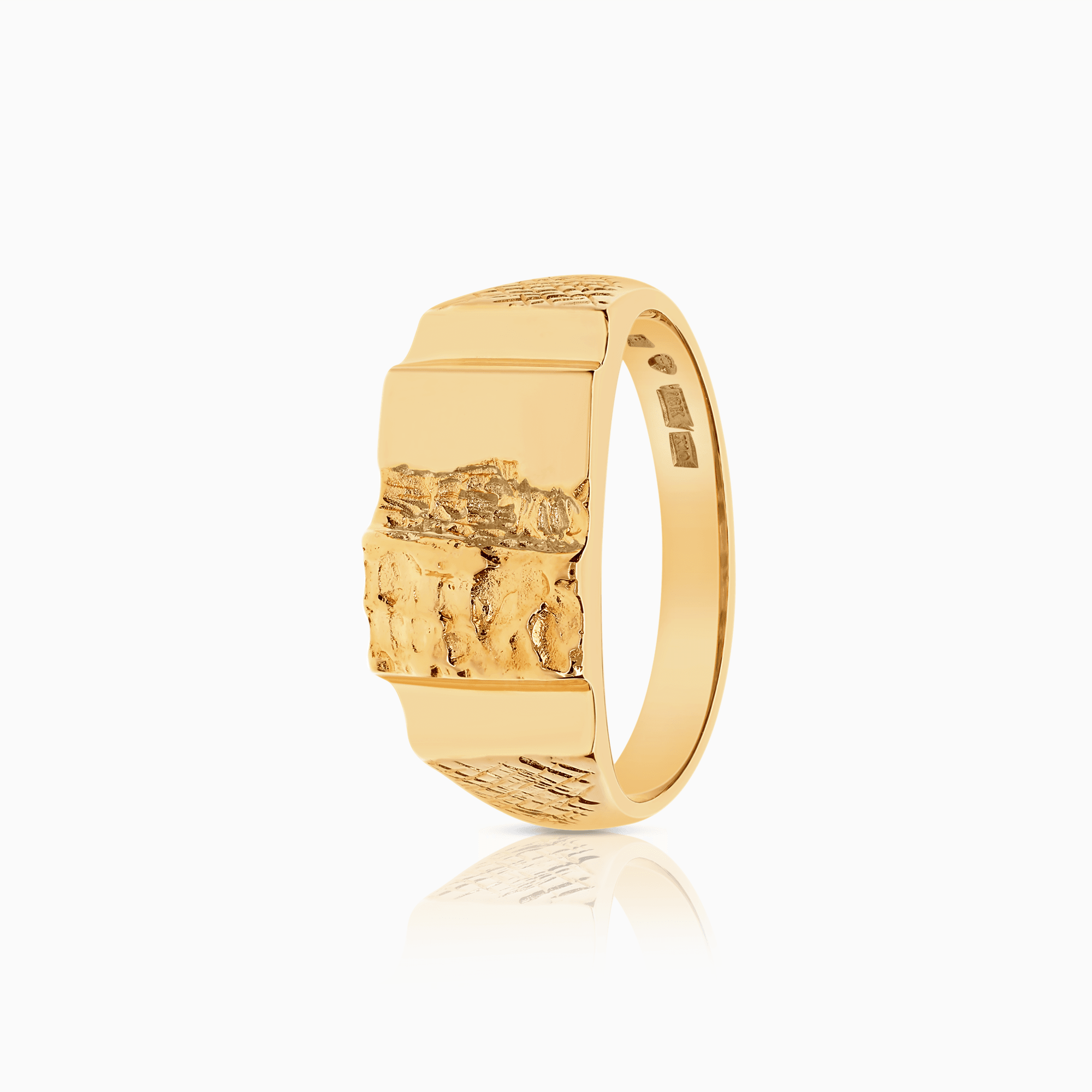 Signet ring 7.59g 18K gold