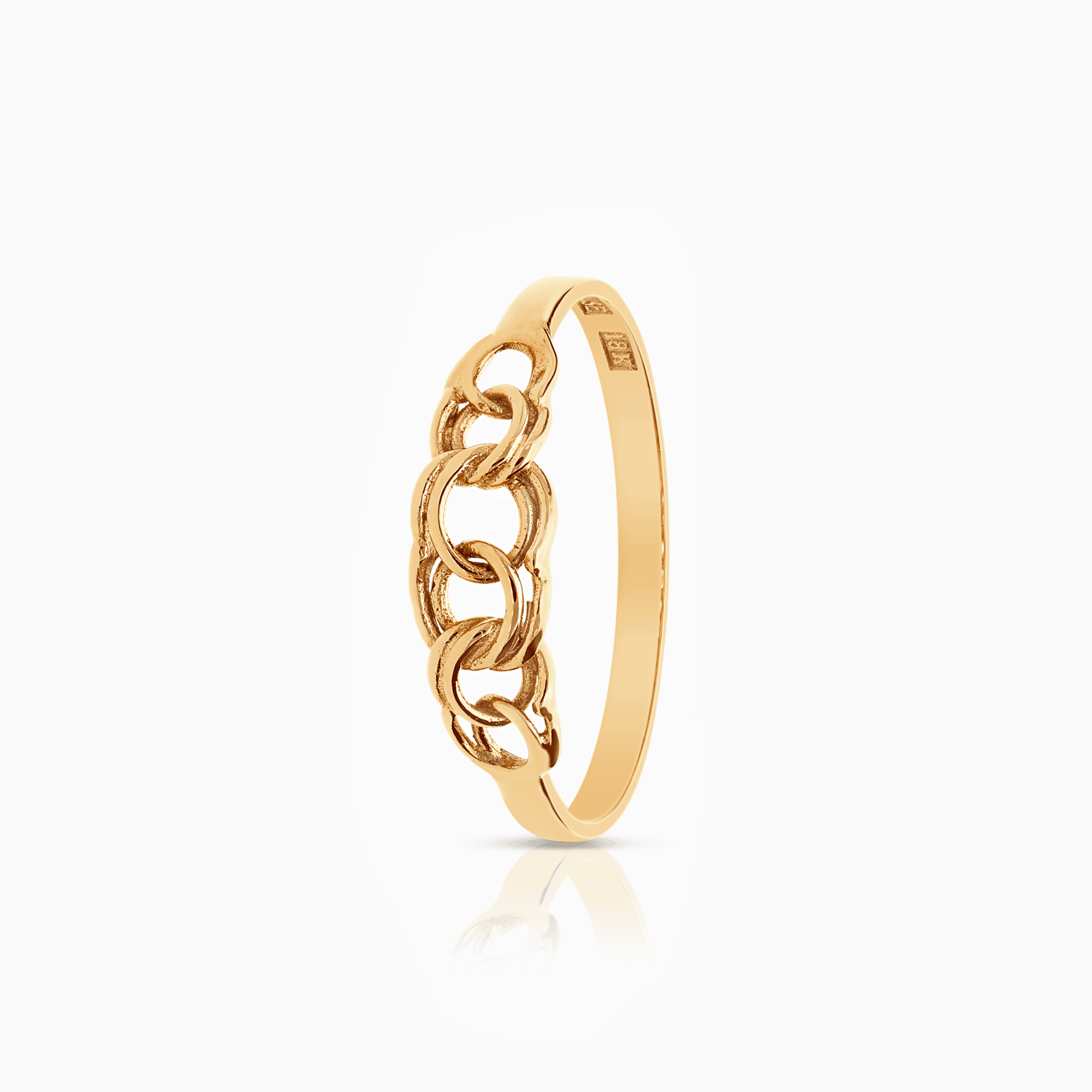 Bismarck ring 1.06g 18K gold
